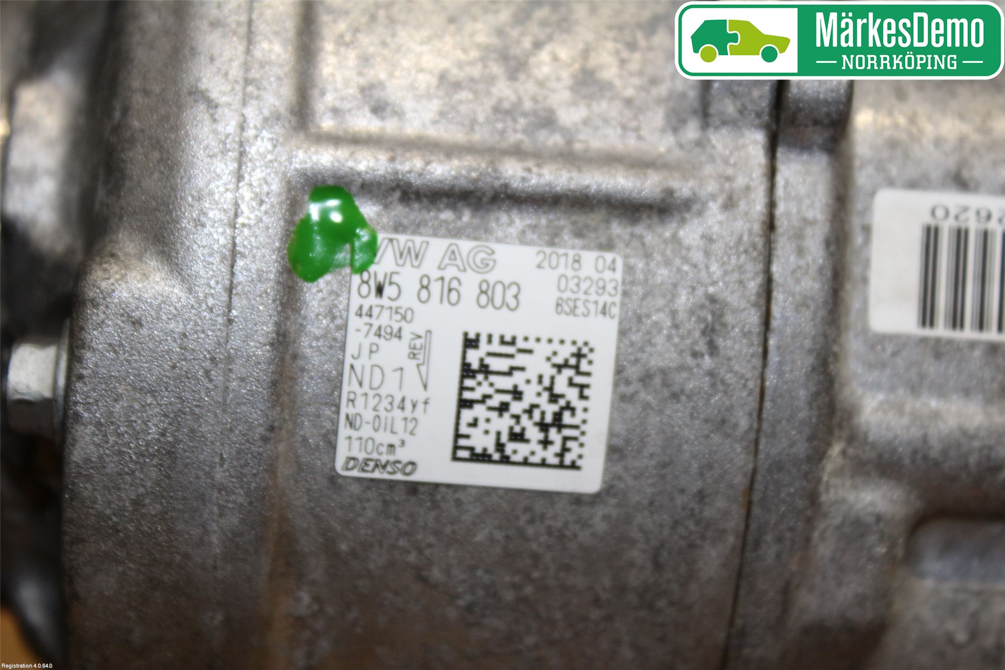 Audi A4/S4 B9 16-19 Ac Kompressor