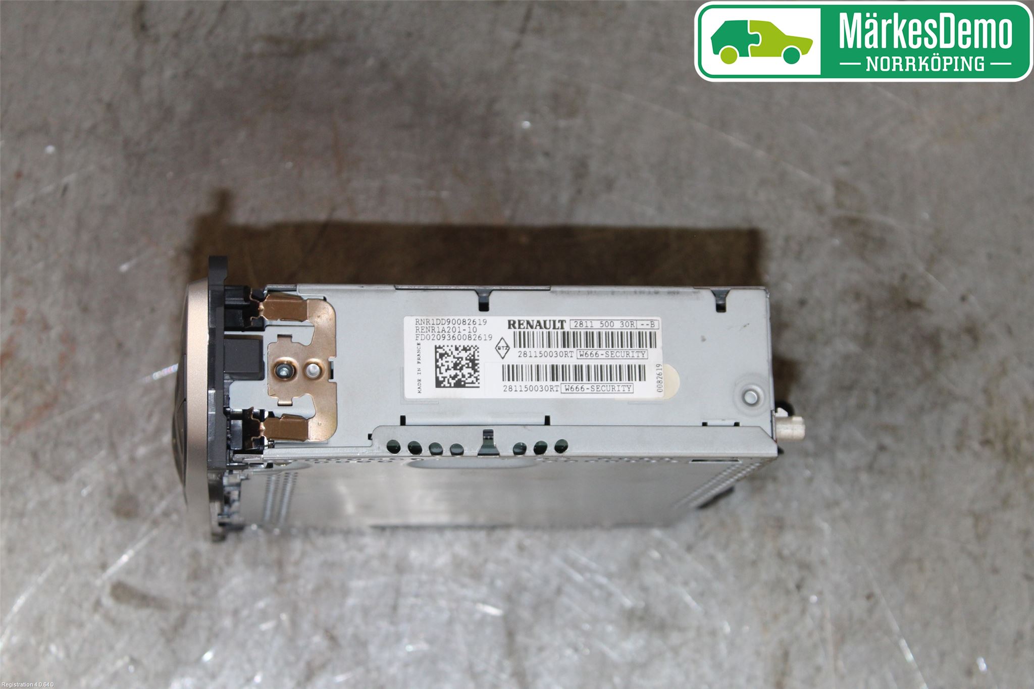 Renault MEGANE III 09-15 Cd Radio - Multimediapanel