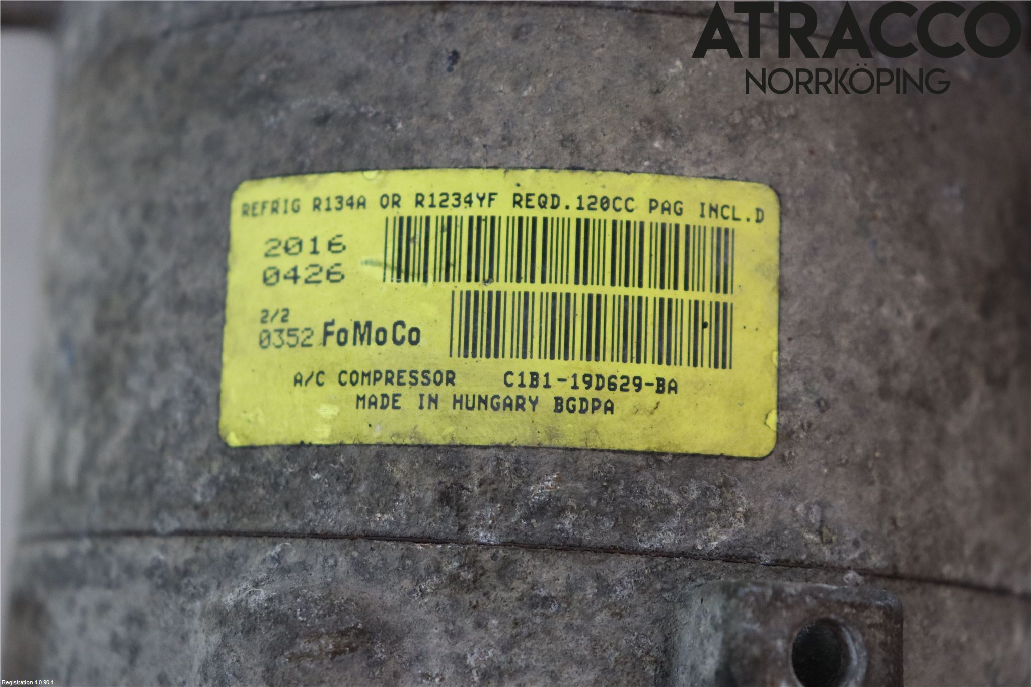 Ford ECOSPORT 17- Ac Kompressor