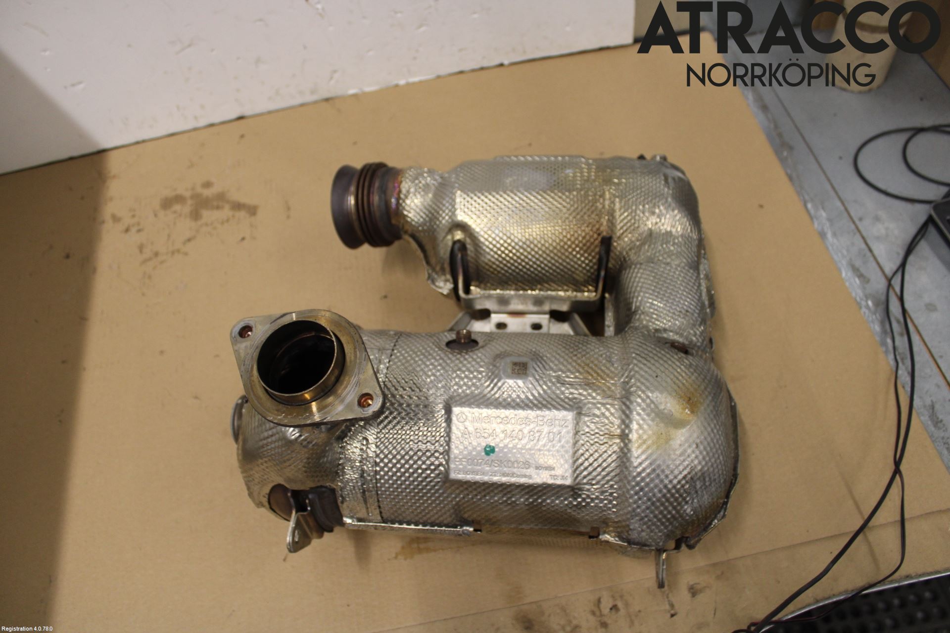 Mercedes-Benz MB A-KLASS (W177) 18- Avgas Partikelfilter