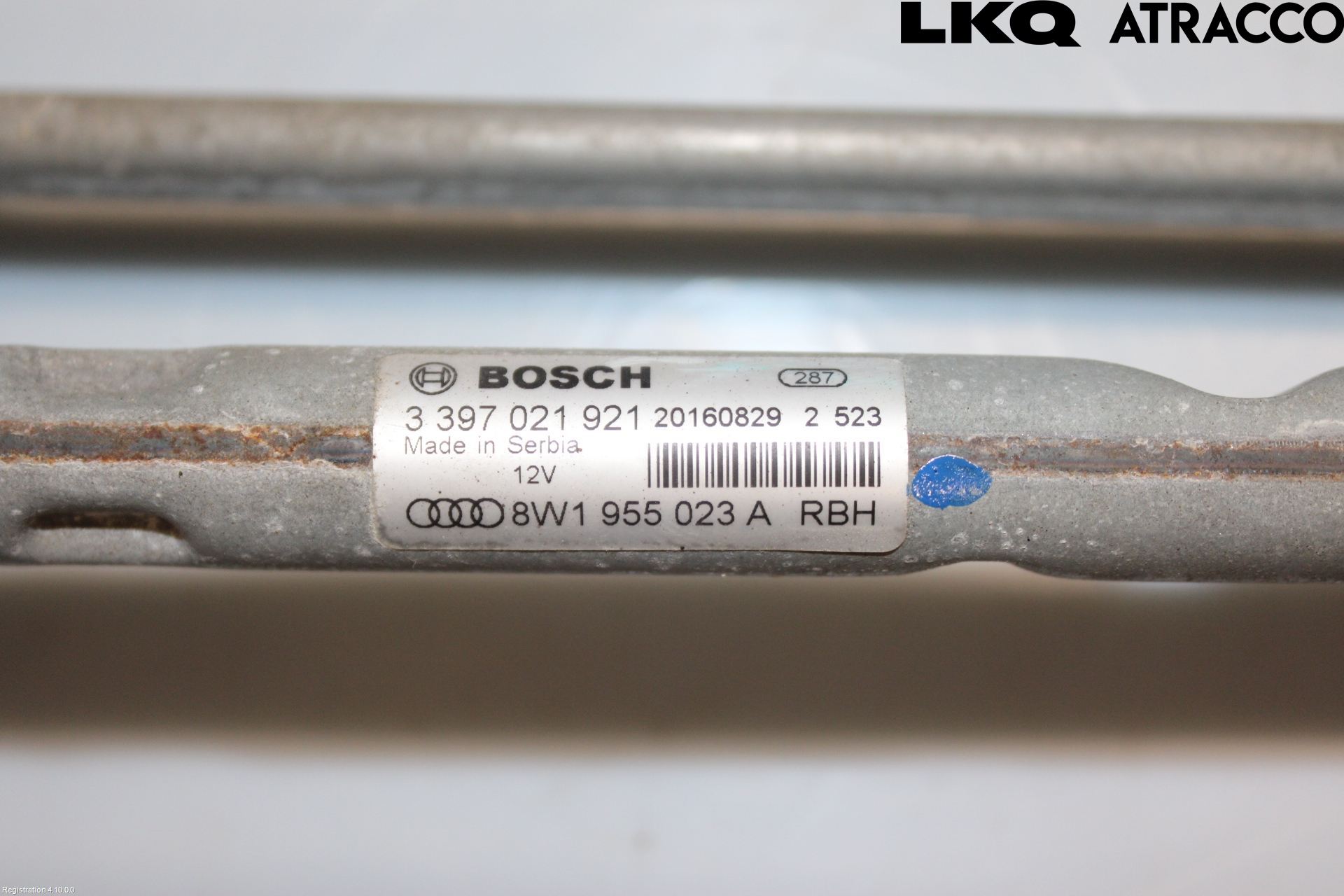 Audi A4/S4 B9 16-19 Torkarmekanism Vindruta