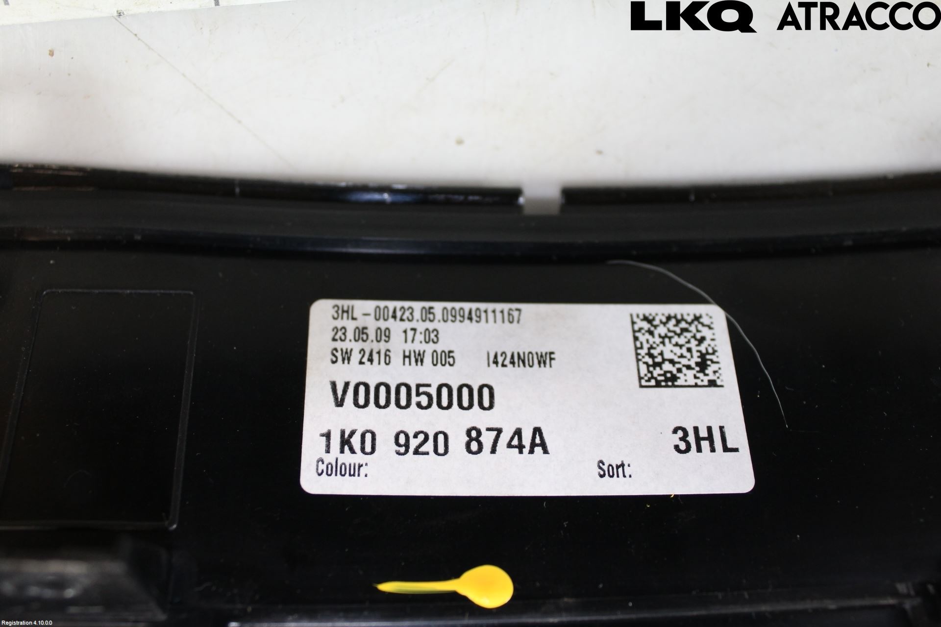 Volkswagen VW GOLF V 04-09 Instrument Komb