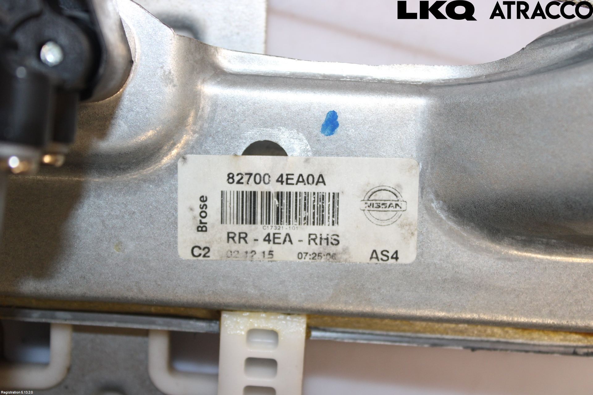 Nissan QASHQAI 14-17 Fönsterhiss El Kompl