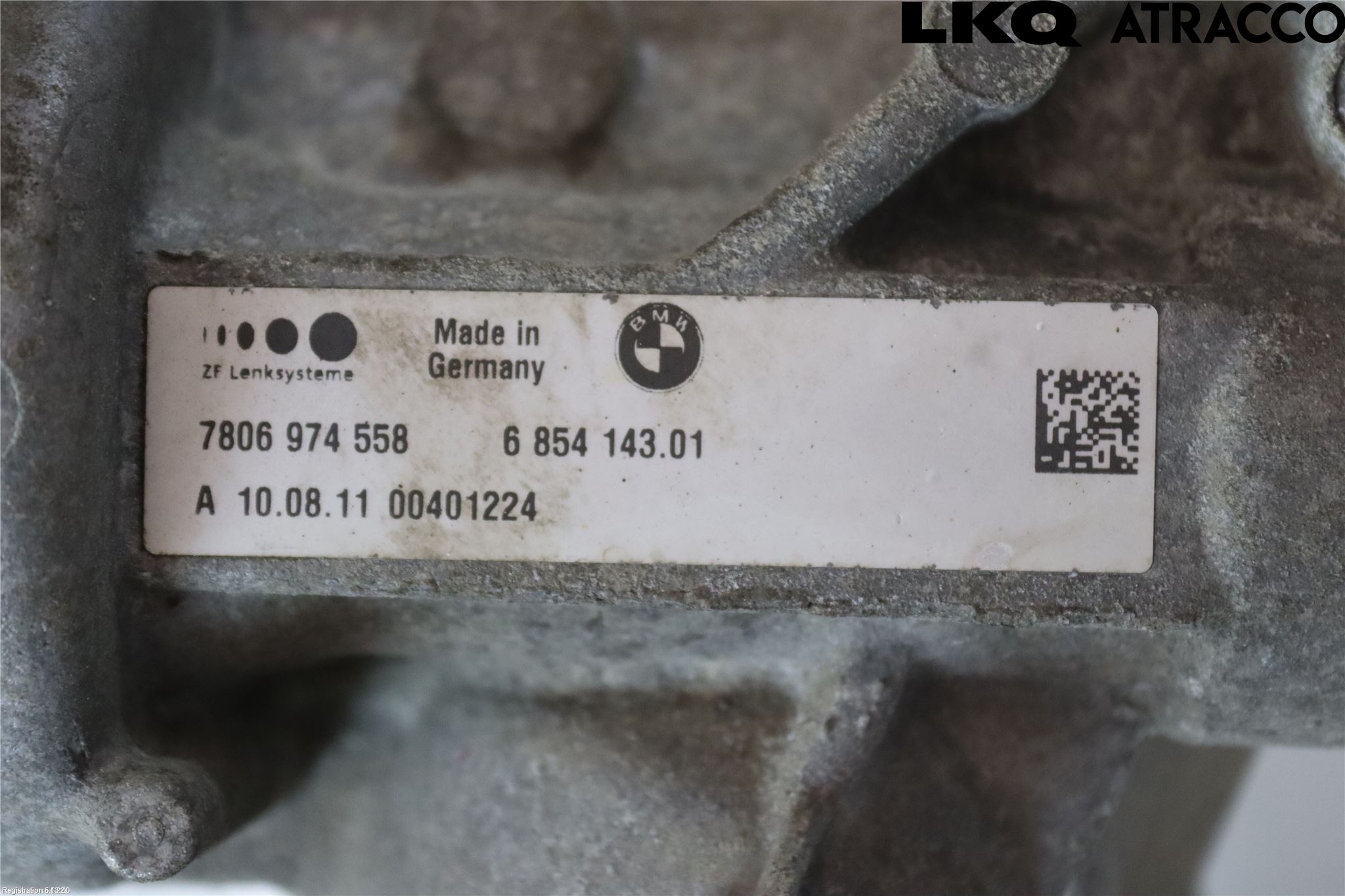 BMW 5 F10/F11/F18 09-17 Styrväxel-Snäcka Elektrisk