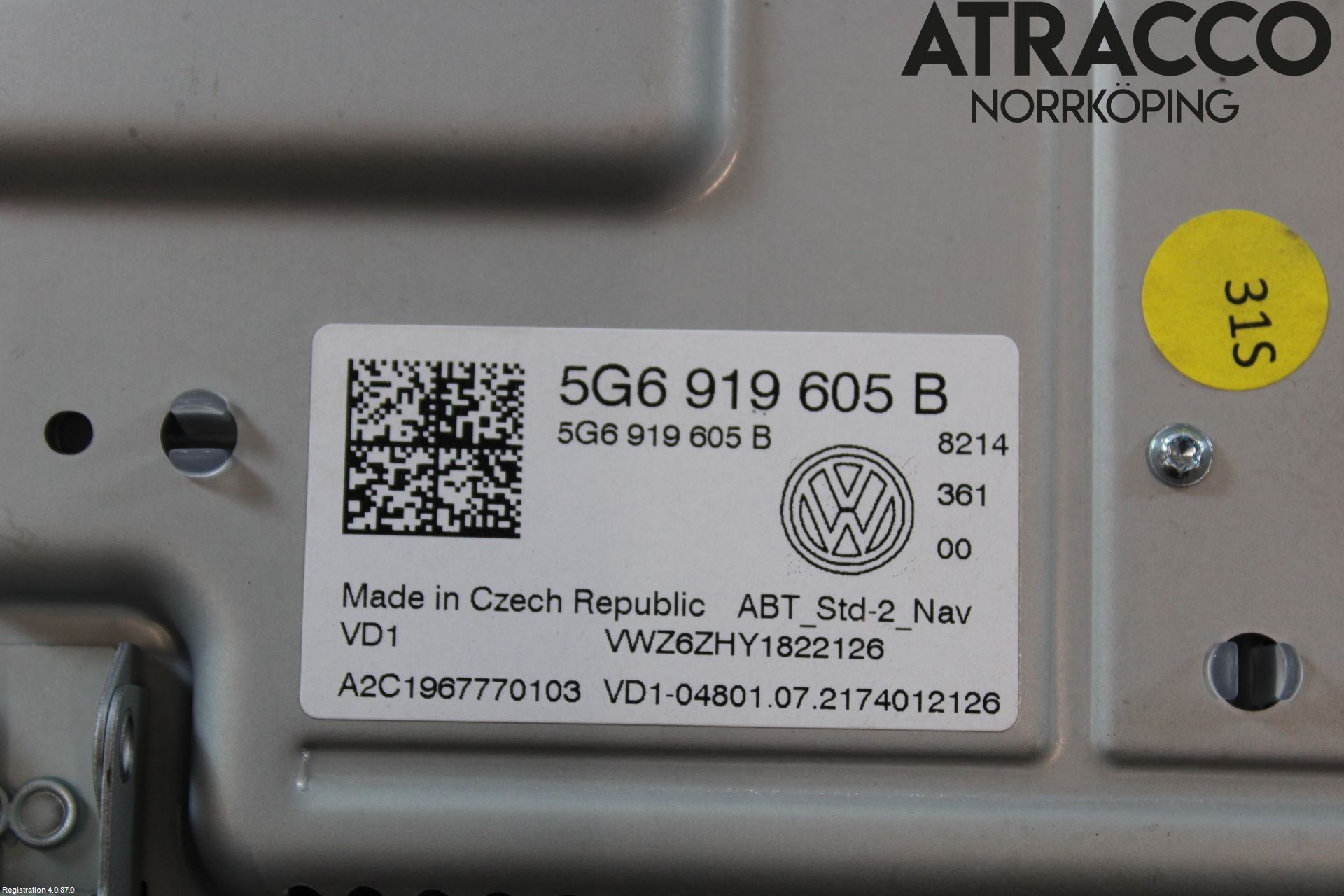 Volkswagen VW T-ROC 18- Multifunktionsdisplay