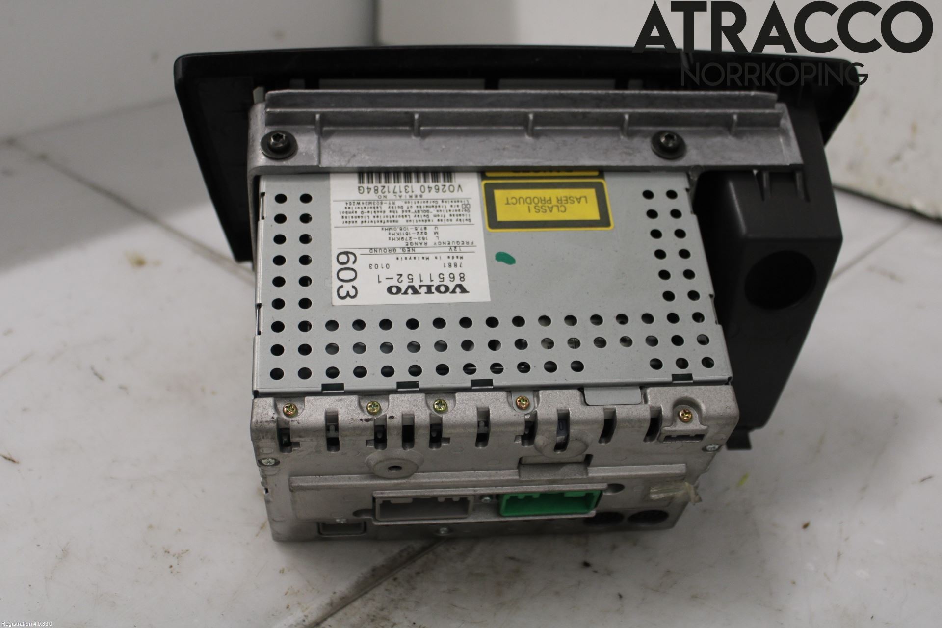 Volvo S60 01-04 Cd Radio - Multimediapanel