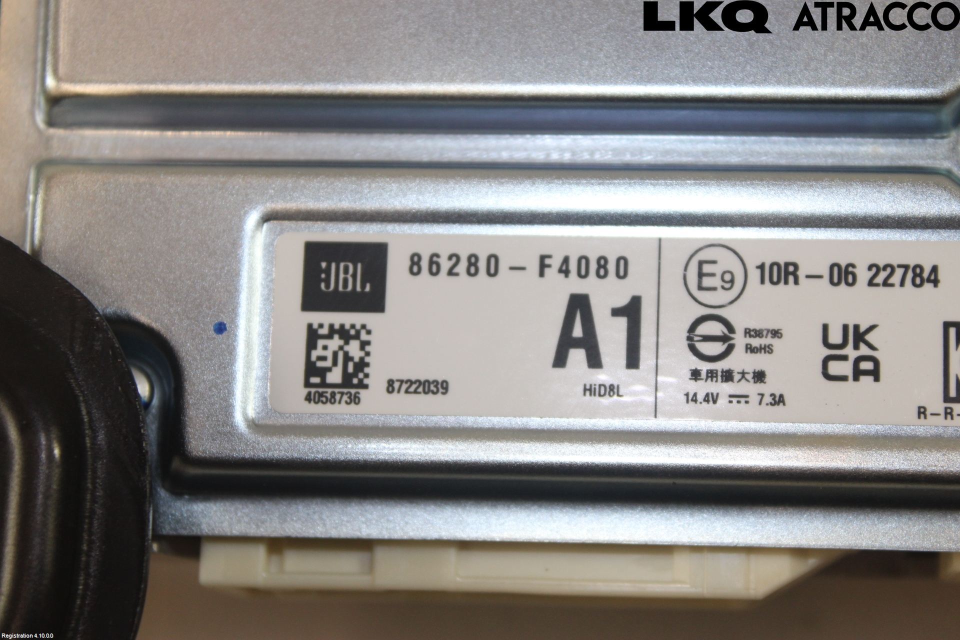 Toyota C-HR 24- Radio-Stereo Förstärkare