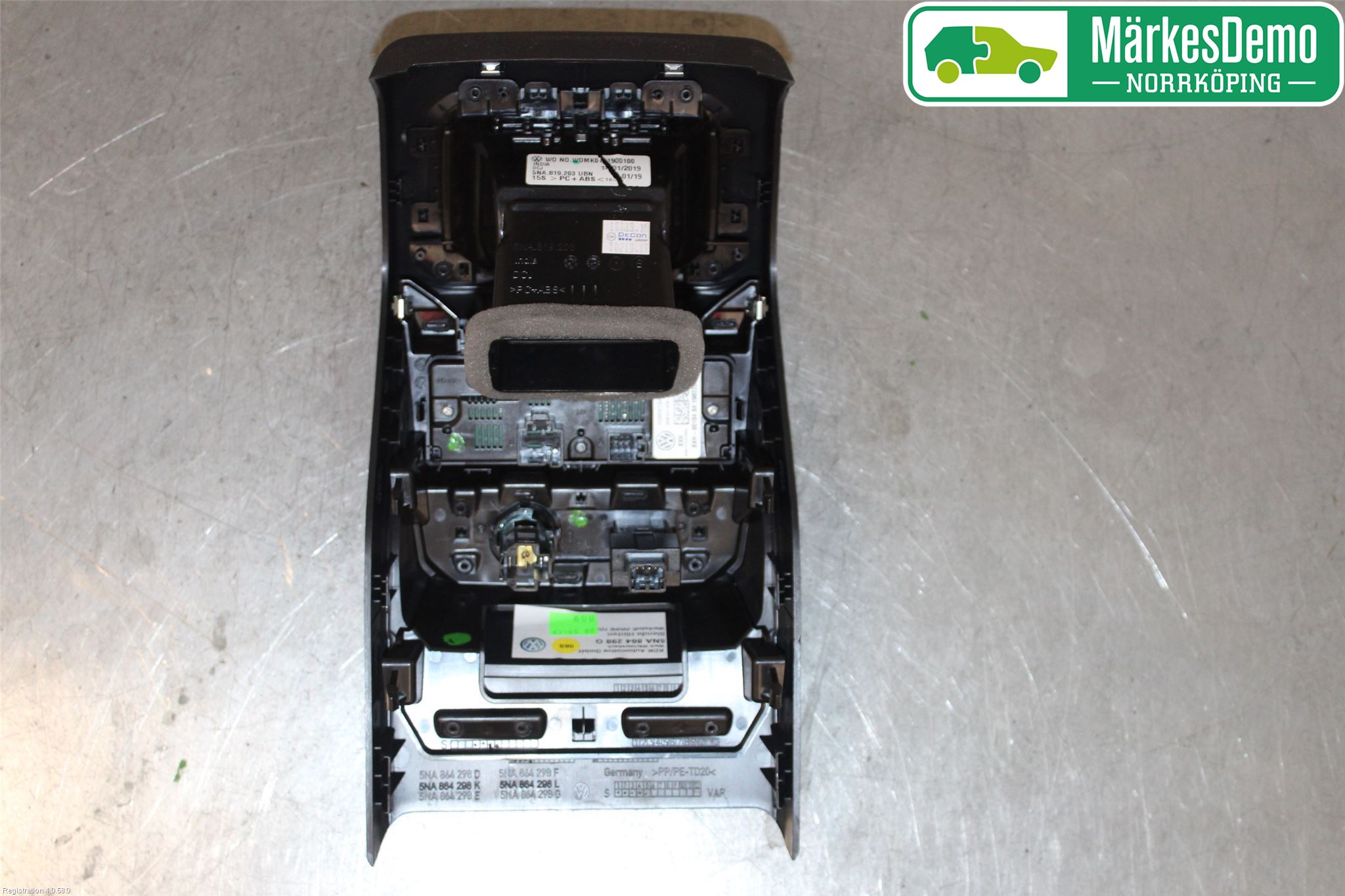 Volkswagen VW TIGUAN 16-24 Värmereglage