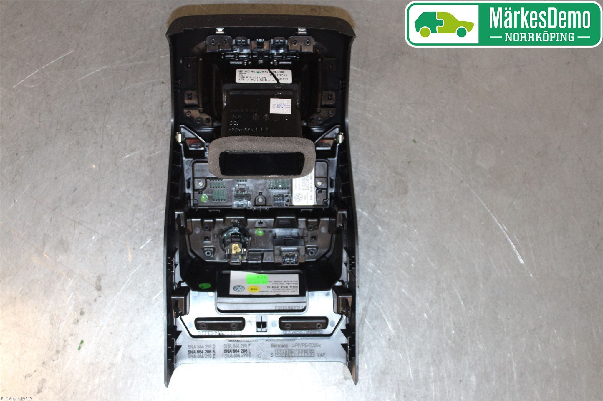 Volkswagen VW TIGUAN 16-24 Värmereglage