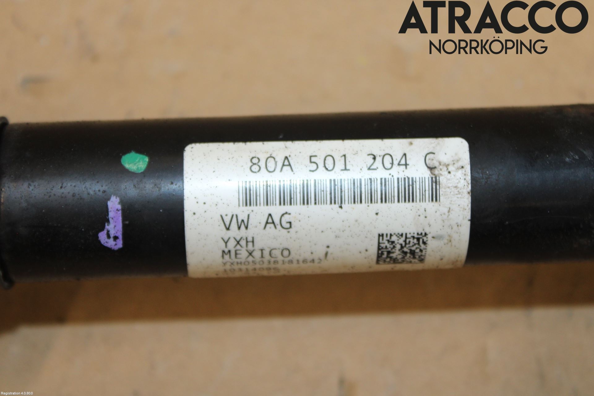 Audi Q5/SQ5 17- Drivaxel Bak Höger