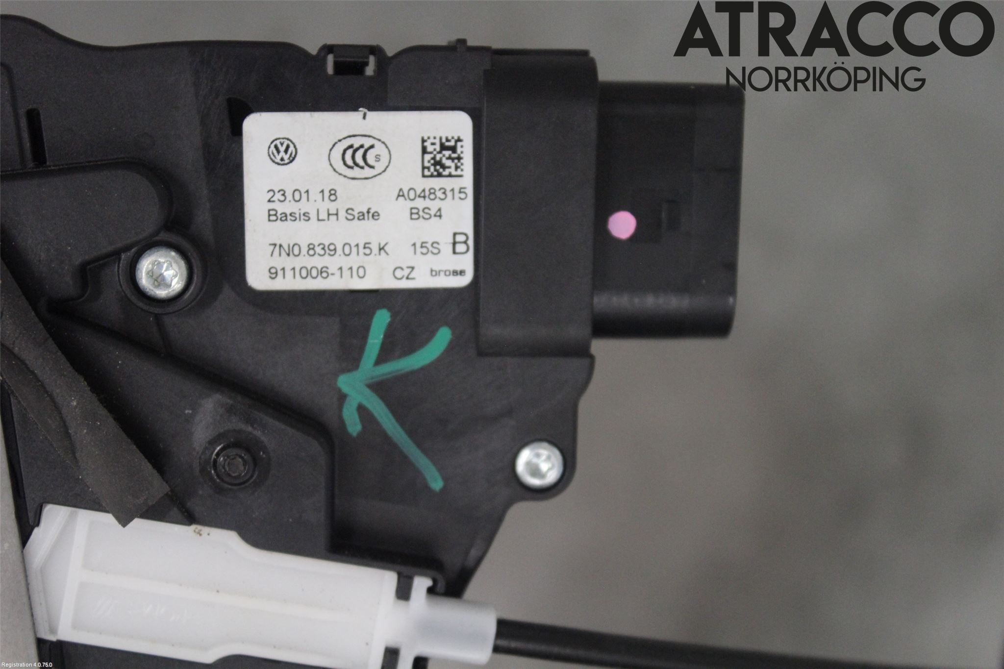 Seat ALHAMBRA 11- Låskista-Dörrlås