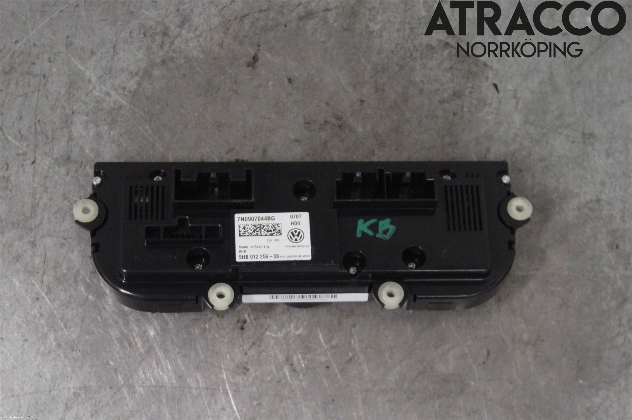 Volkswagen VW SHARAN 11- Värmereglage