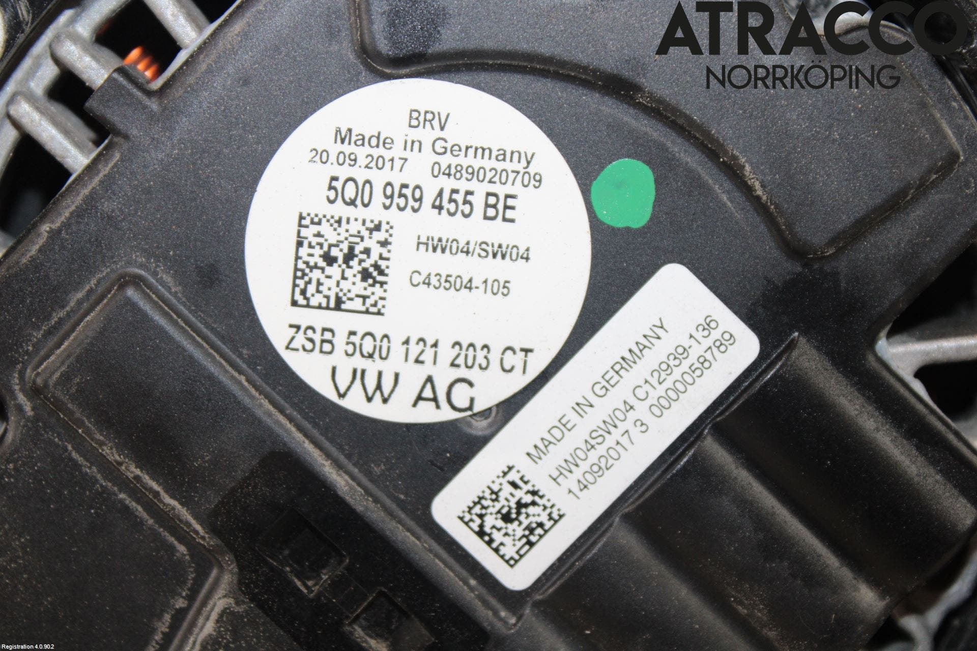 Volkswagen VW GOLF / E-GOLF VII 13-20 Kylfläkt El