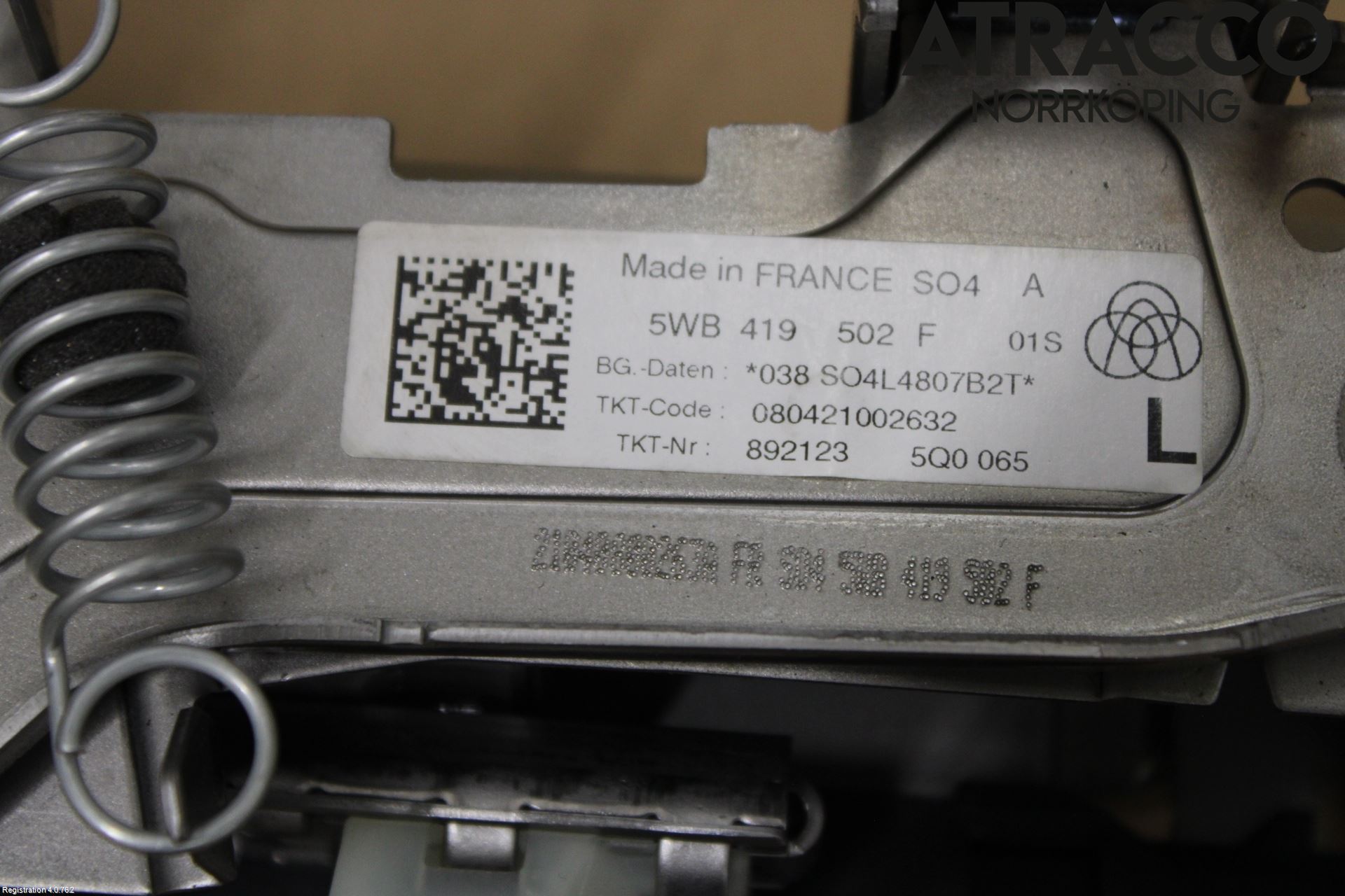 Skoda OCTAVIA (NX) 20- Rattaxelagg Justerbart