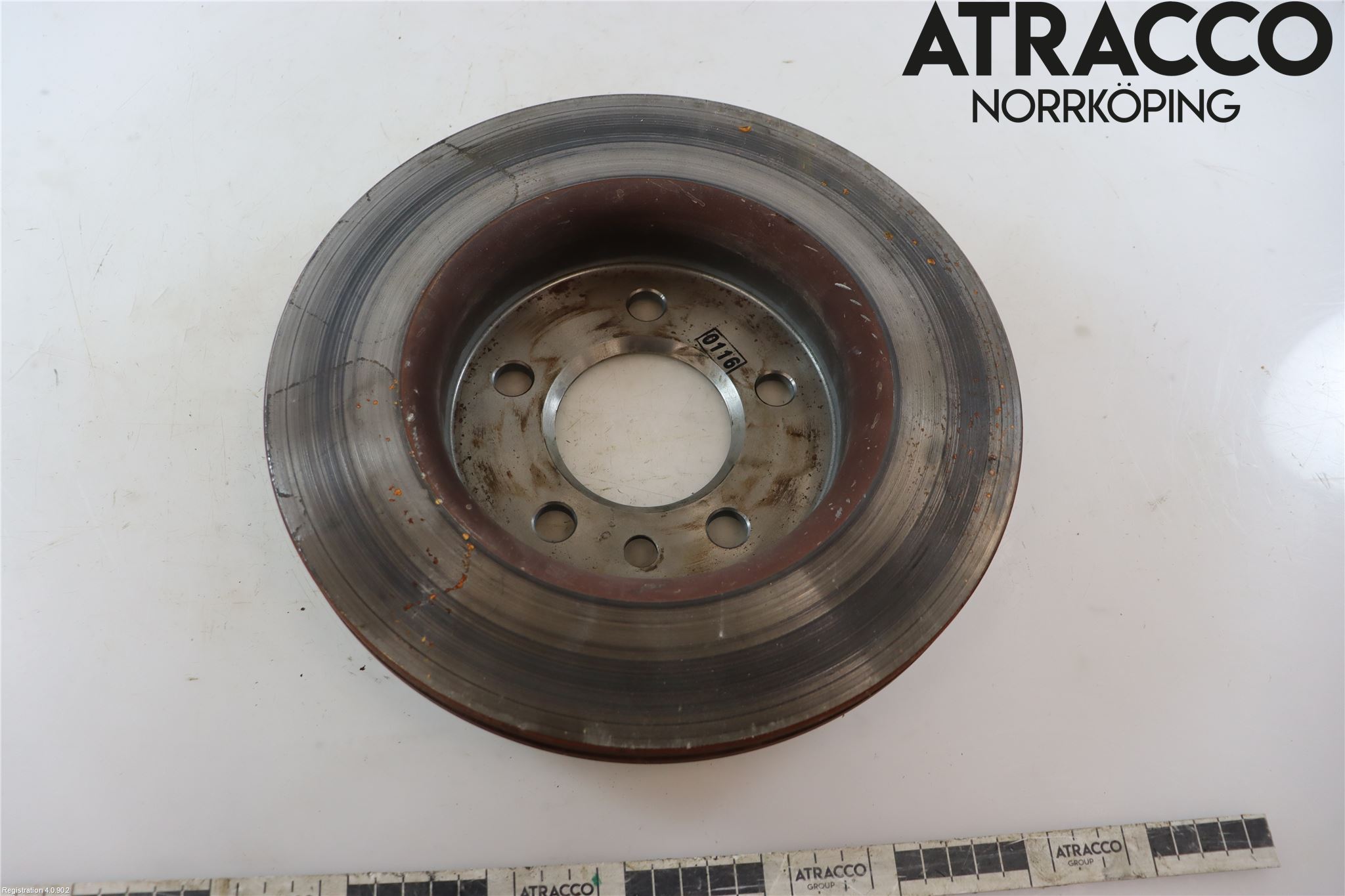 Volkswagen VW AMAROK 2H 10-22 Bromsskiva Bak