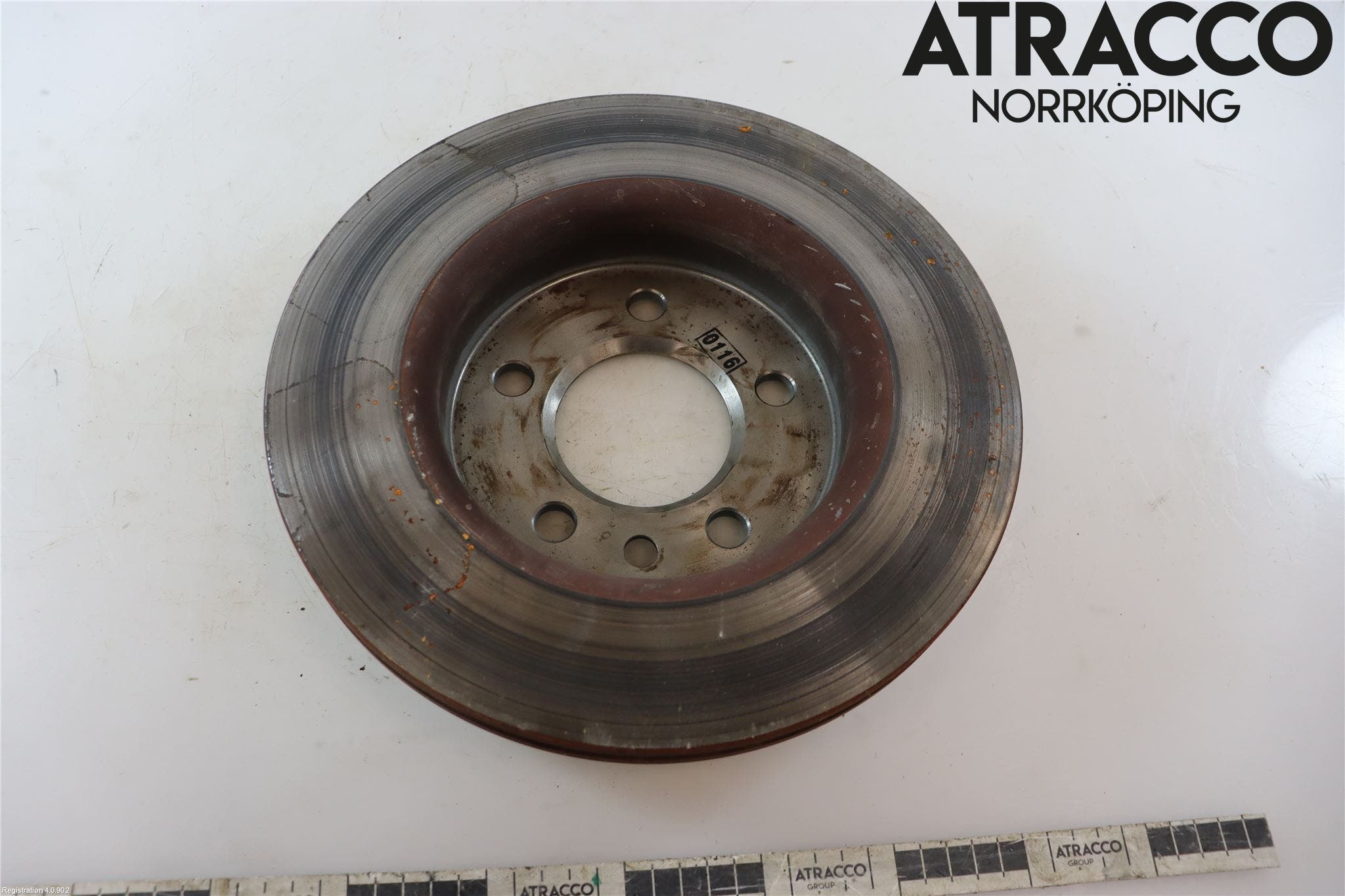 Volkswagen VW AMAROK 2H 10-22 Bromsskiva Bak