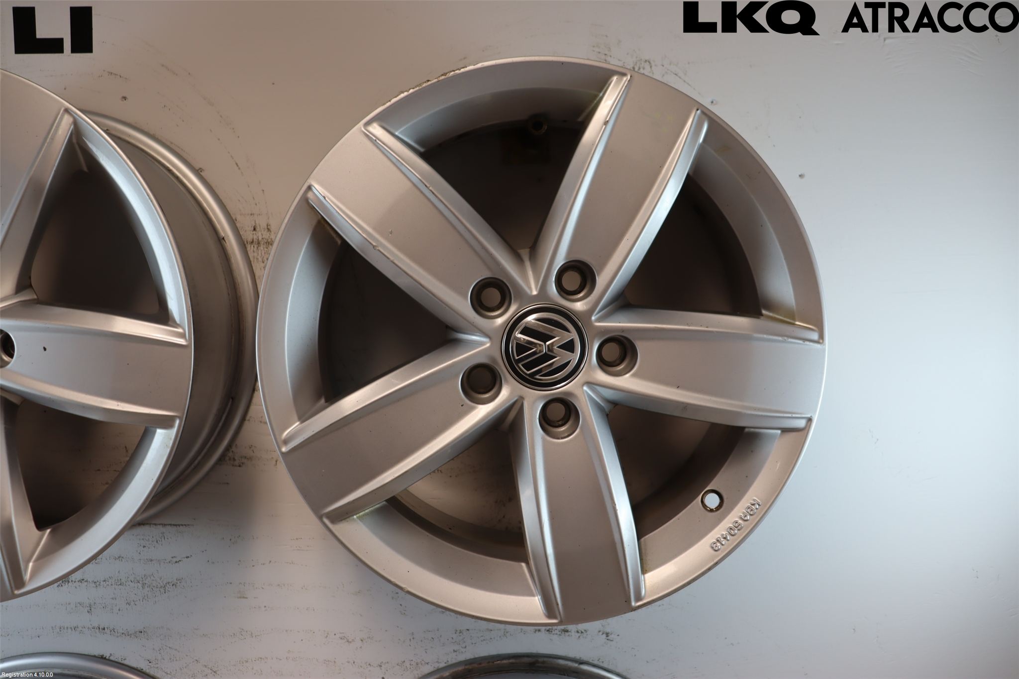 Volkswagen VW TOURAN 16- Fälgsats Aluminium