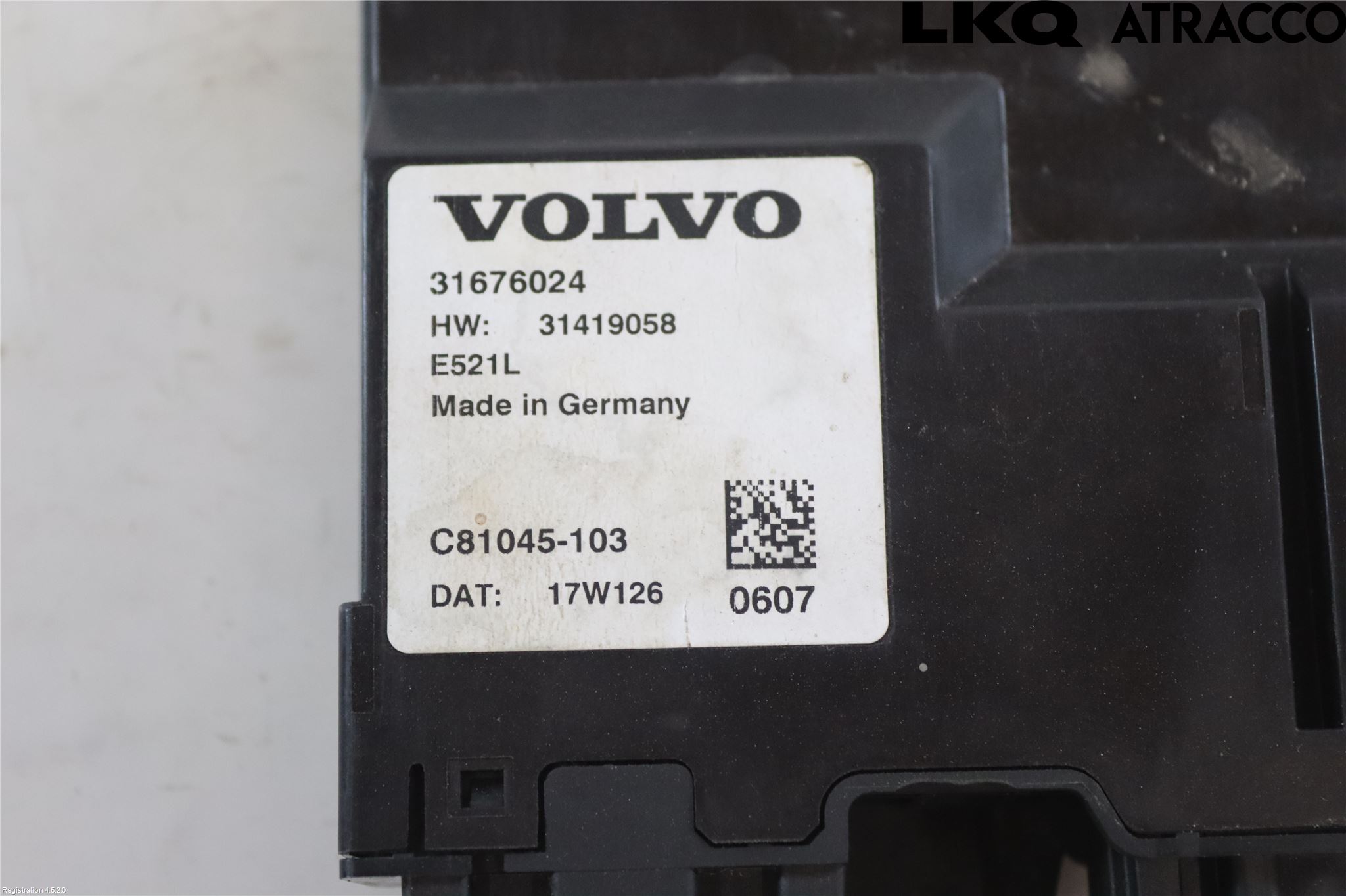 Volvo V90 CROSS COUNTRY 17->> Styrenhet Baklucka