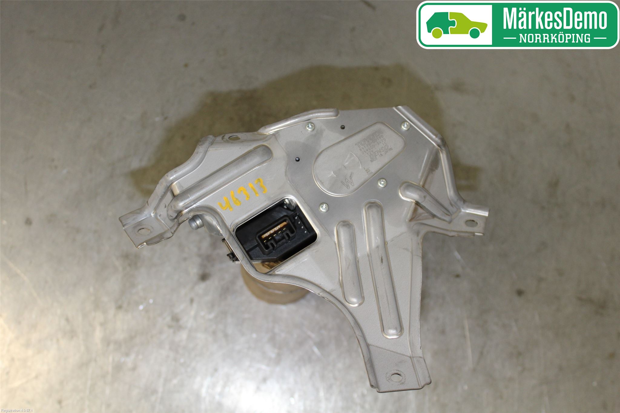 Toyota YARIS XP130 15-20 Torkarmotor Baklucka
