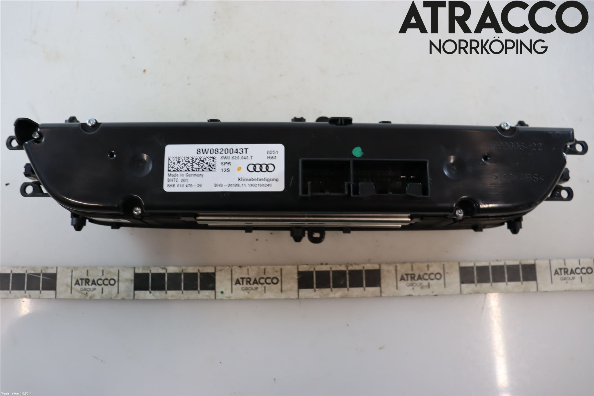 Audi A4/S4 B9 20- Värmereglage