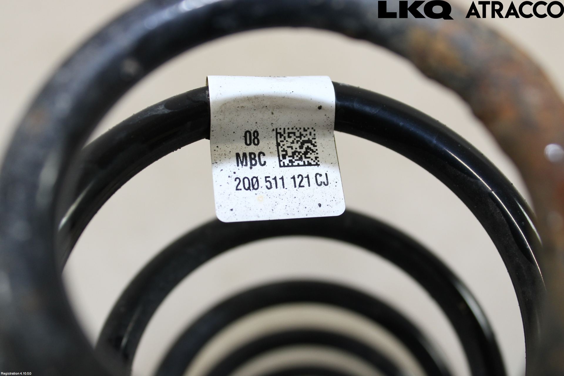 Volkswagen VW POLO VI 18->> Fjäder Bak