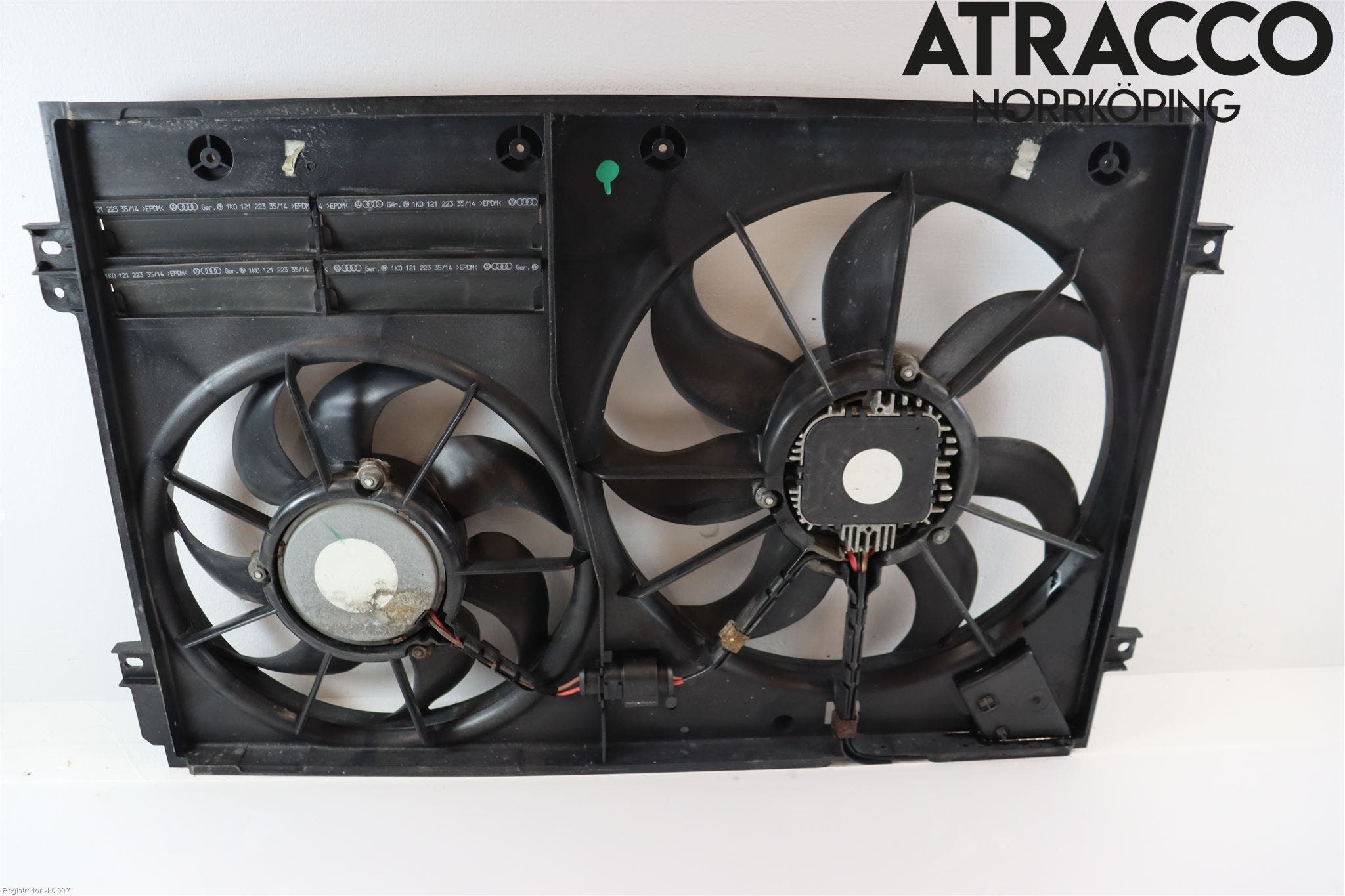 Volkswagen VW CADDY 11-15 Kylfläkt El