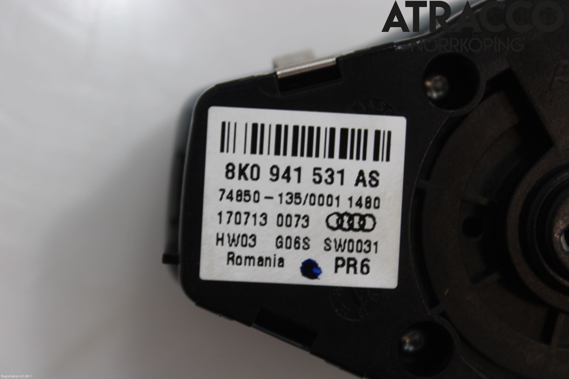 Audi A4 12-15 Strömställare Ljus