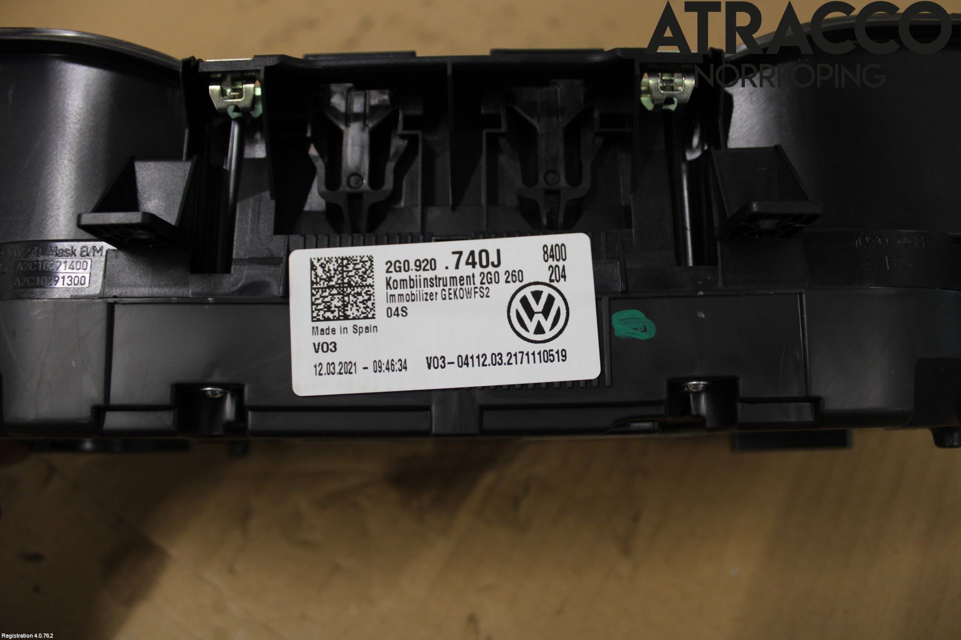 Volkswagen VW T-CROSS 19- Instrument Komb