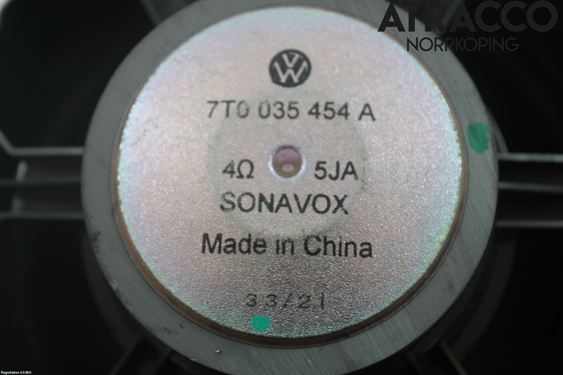 Volkswagen VW TRANSP/CARAVELLE (T7) 22-24 Högtalare
