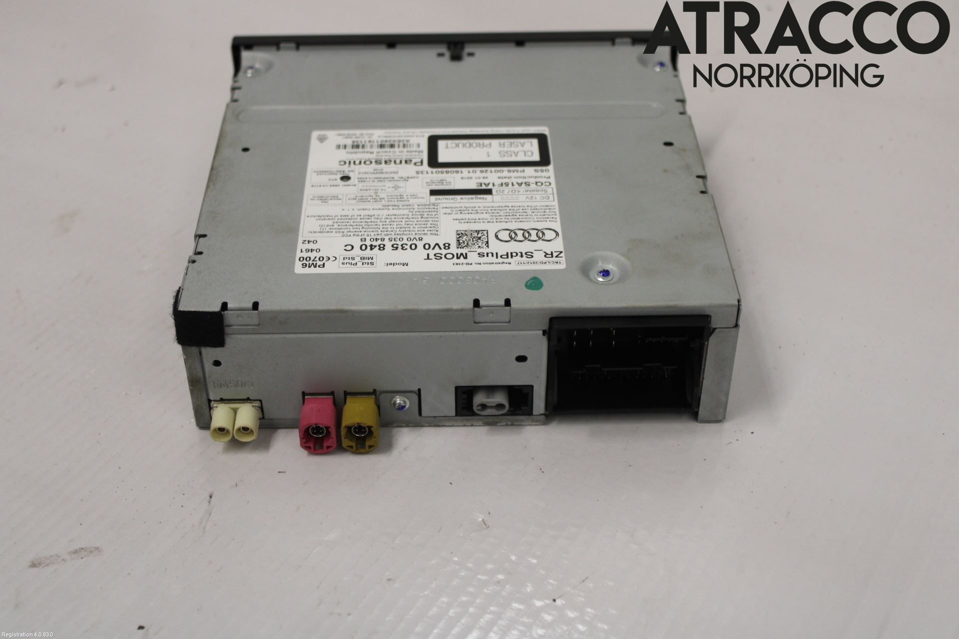 Audi A3/S3 8V 13-20 Cd Radio - Multimediapanel