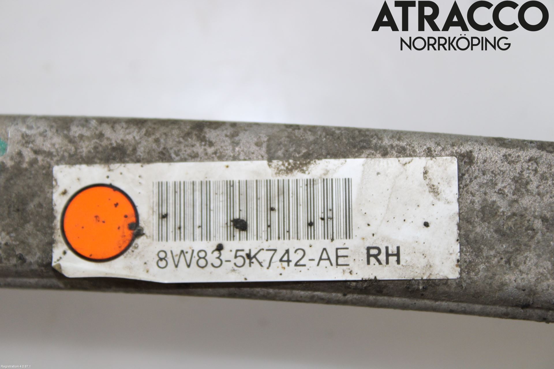 Jaguar XF 08-15 Bärarm Bak Övre Höger