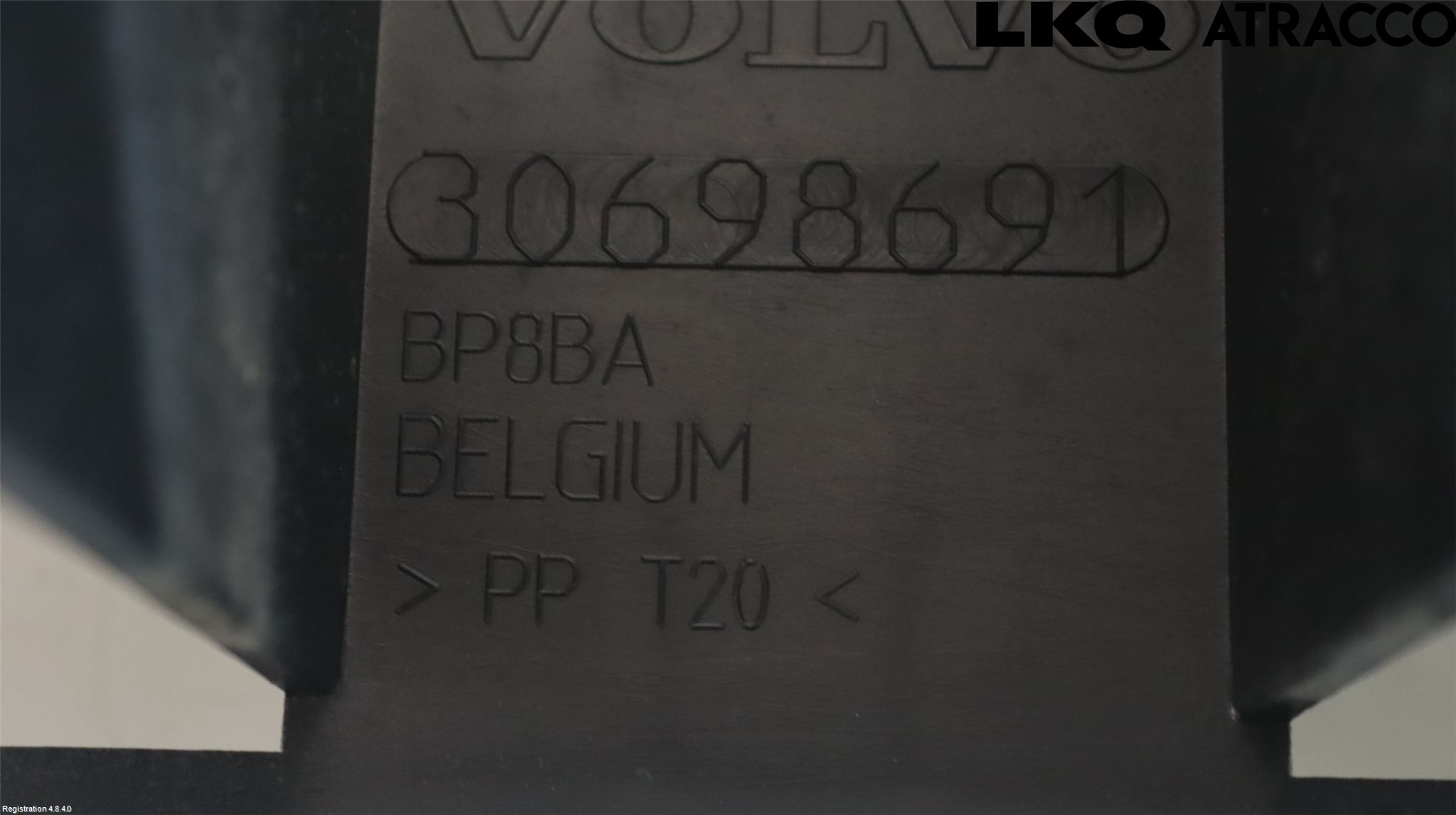 Volvo V50 04-07 Stötfångare Deformelement Bak