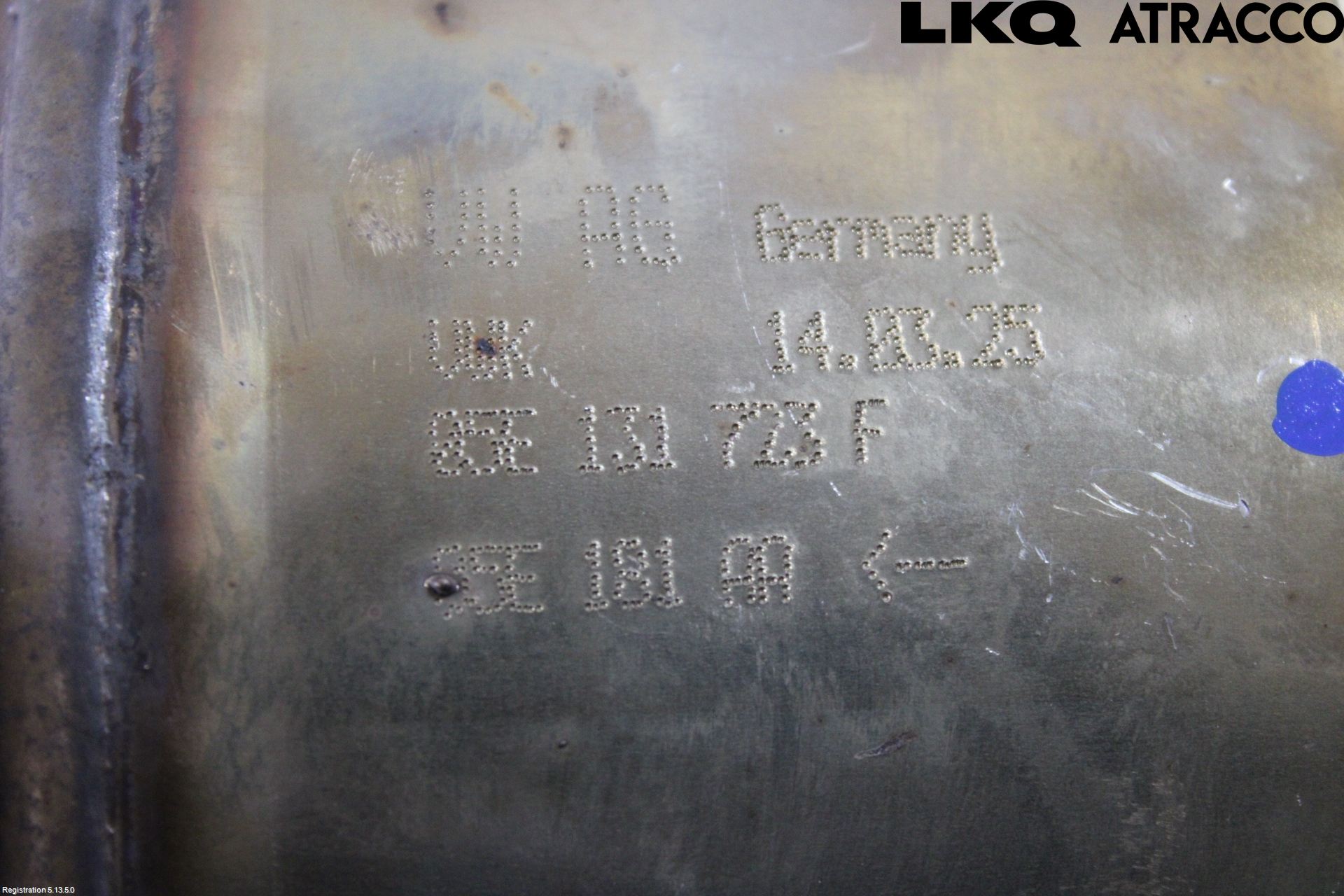 Audi A3/S3 8Y 21- Avgas Partikelfilter