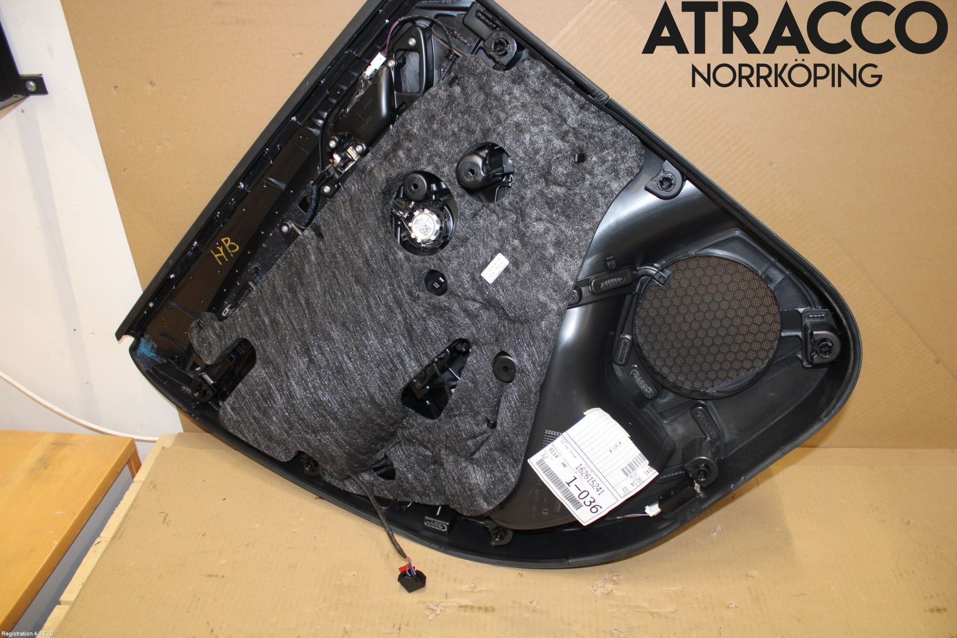 Audi A3/S3 8V 13-20 Dörrklädsel Hö