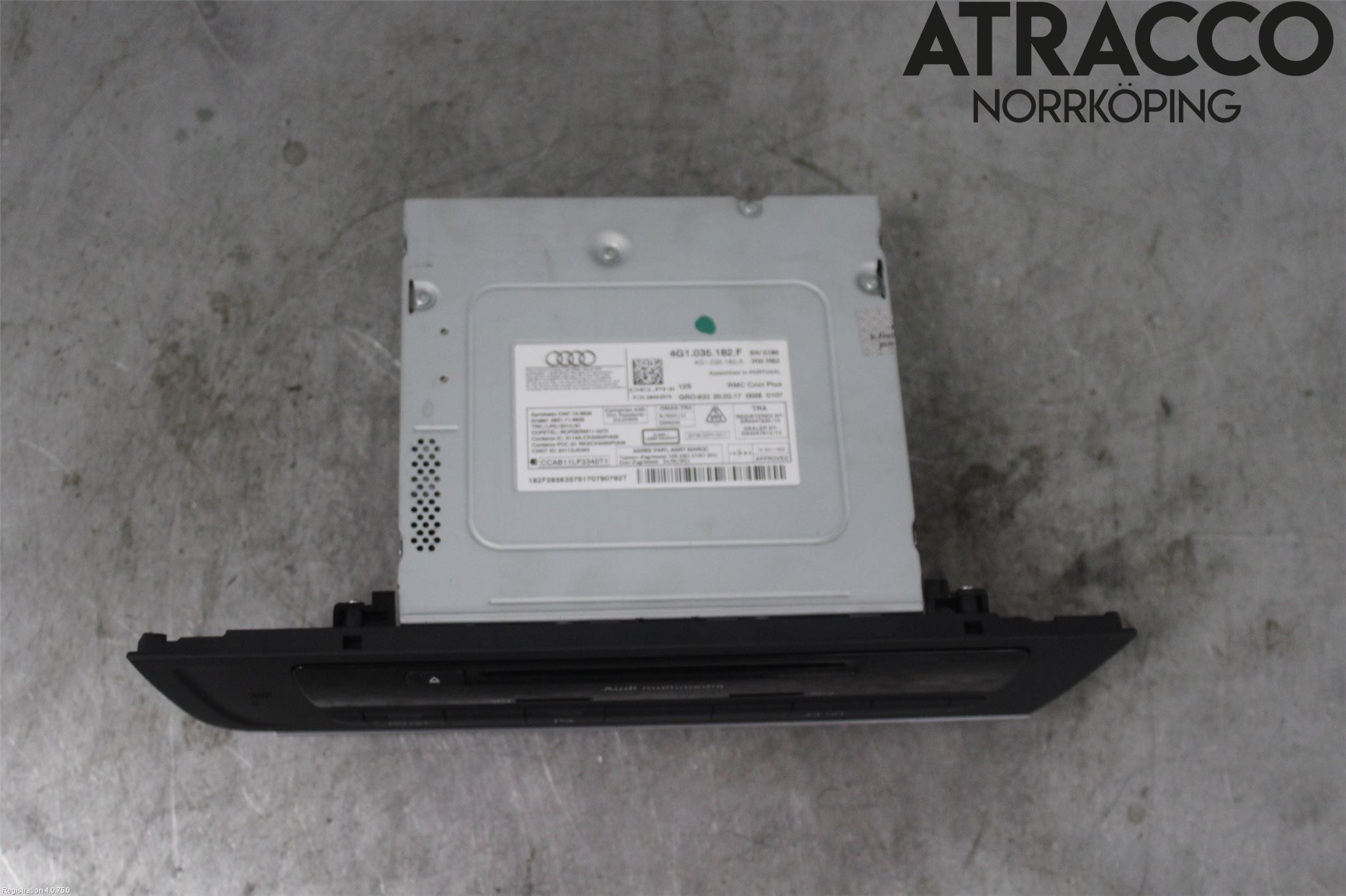 Audi A6/S6 4G 11-18 Cd Radio - Multimediapanel