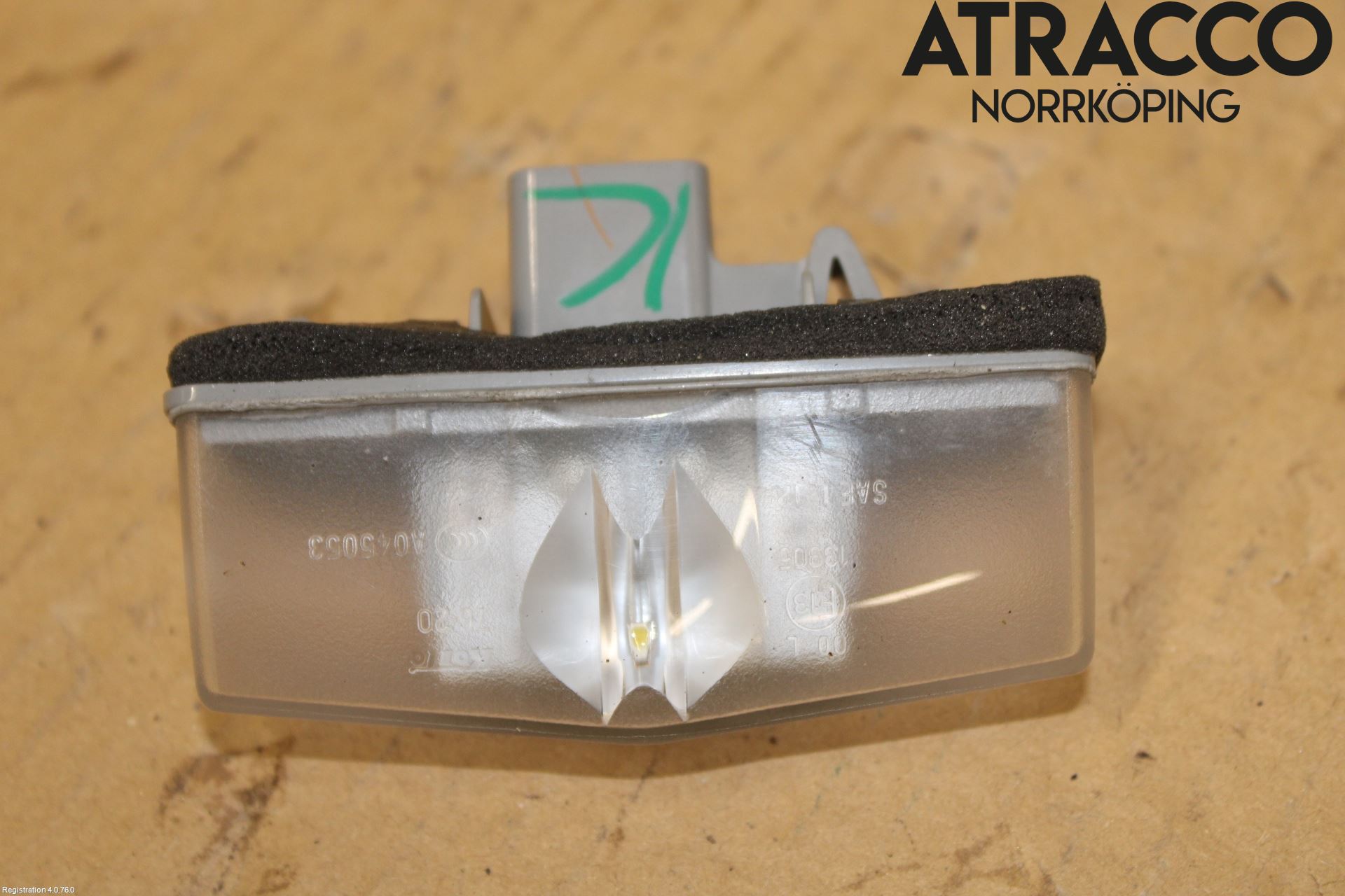 Lexus CT 200h Skylt Belysning