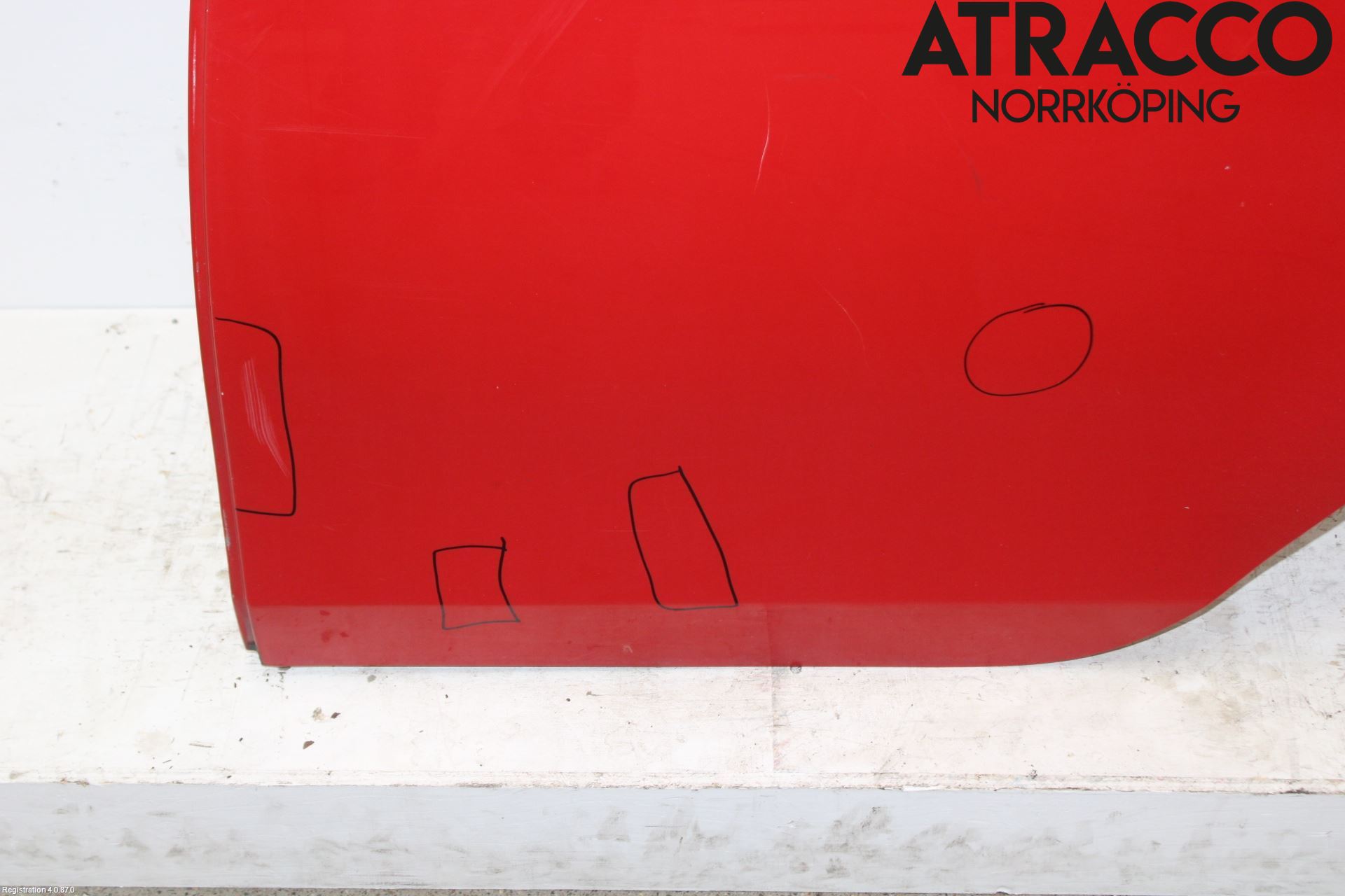 Fiat BRAVO 07-11 Dörr Bak Vänster