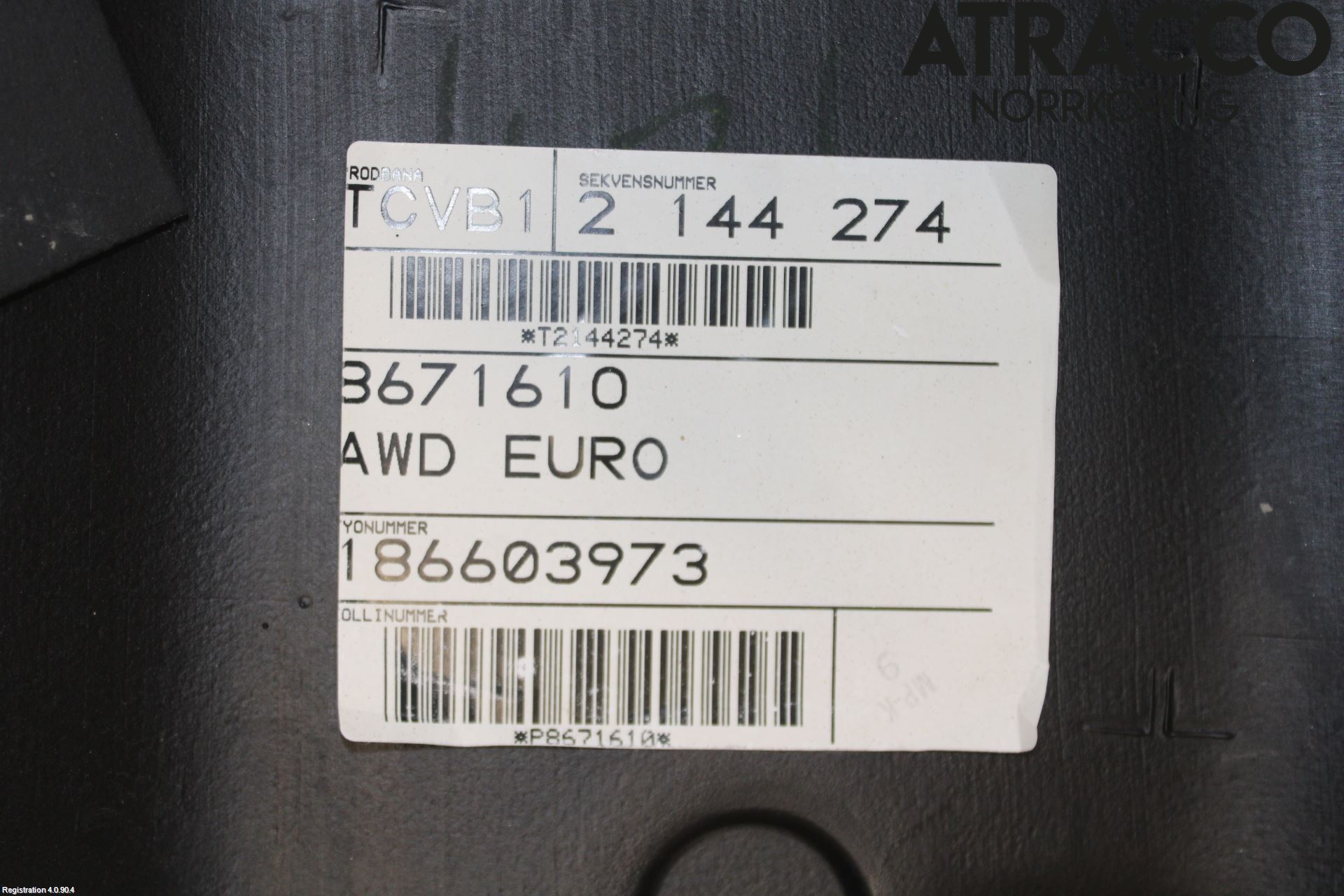 Volvo XC70 01-04 Bränsletank Insprutning