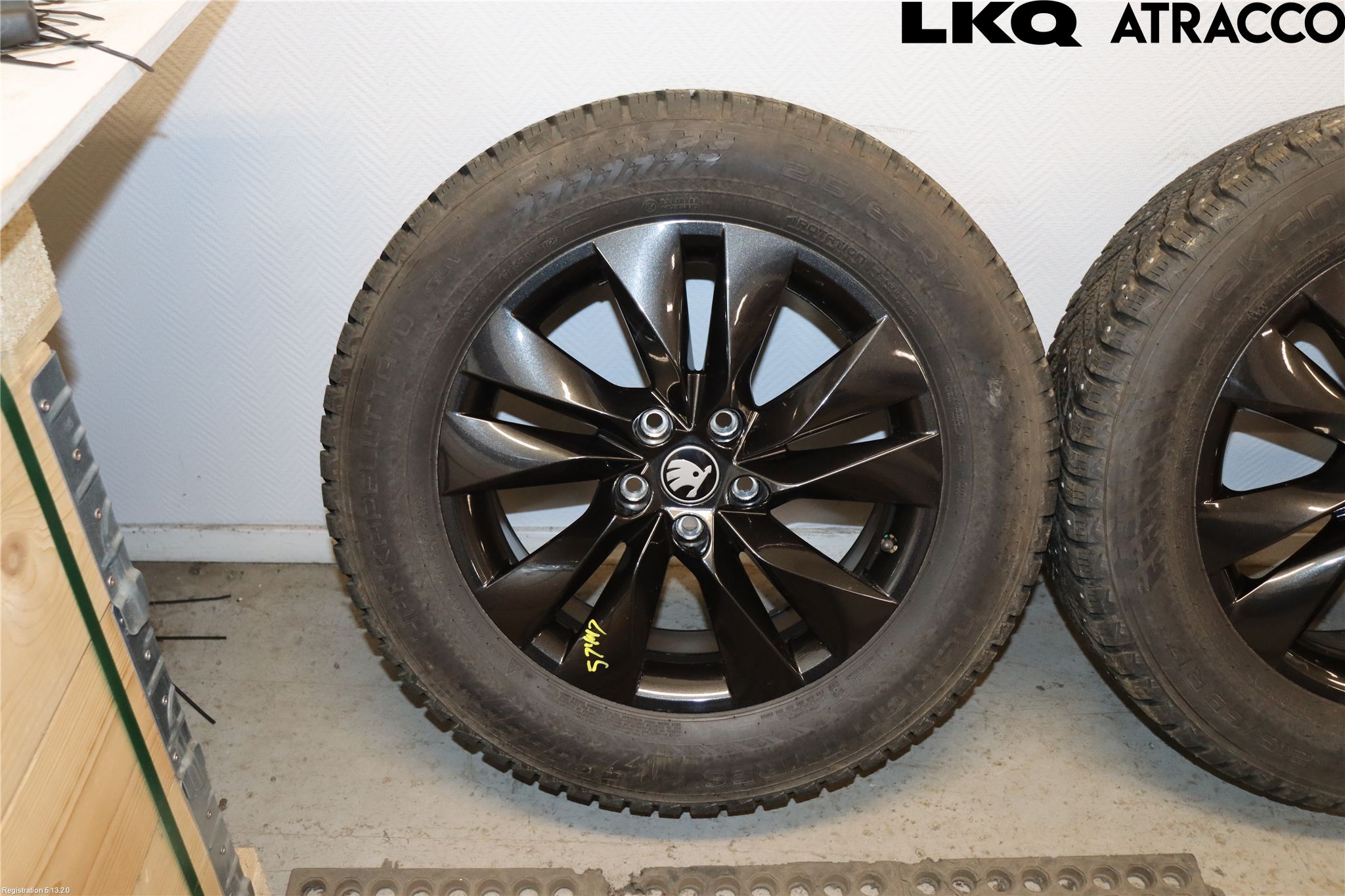 Skoda KODIAQ 24- Vinterdäck Alumfälg 4St