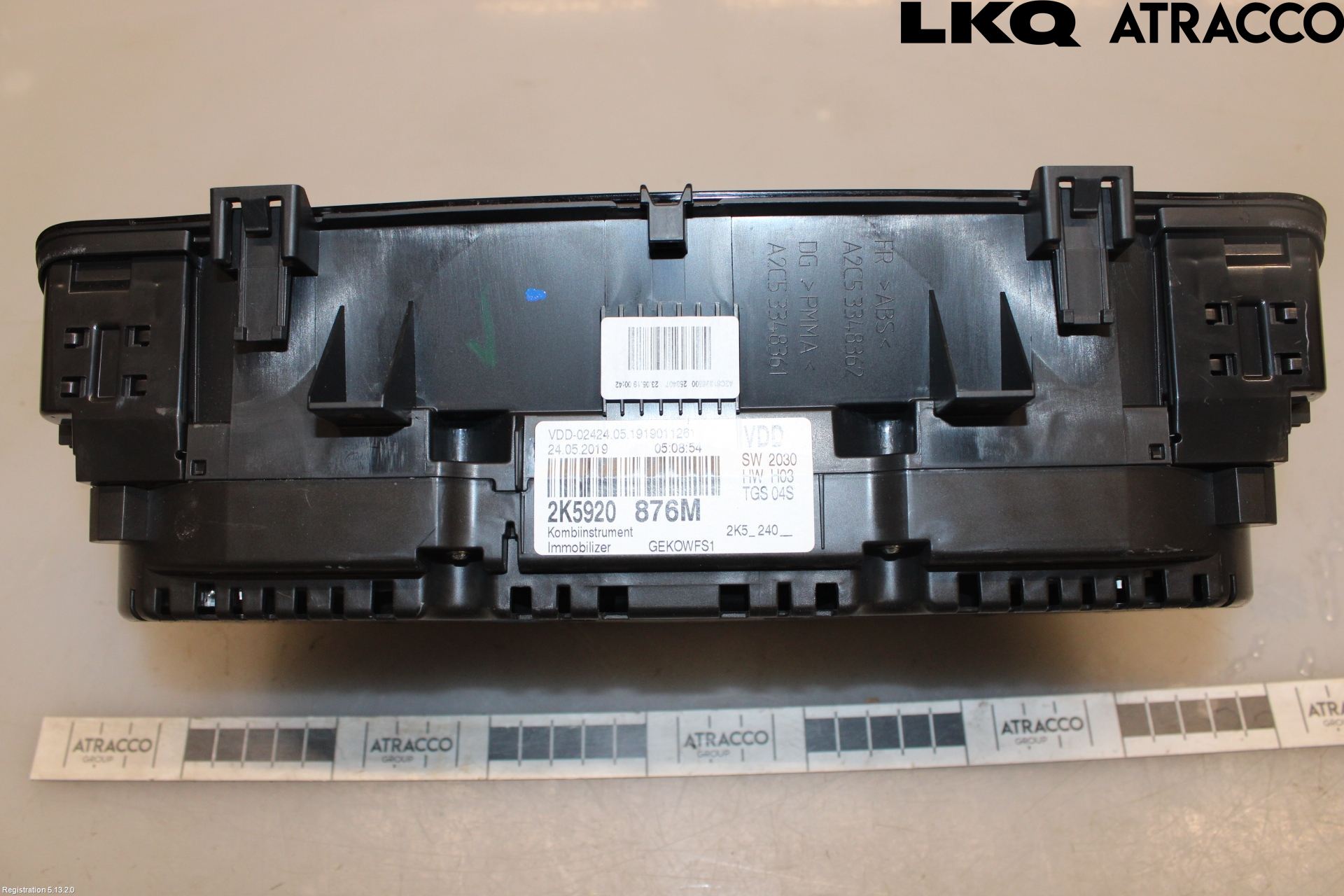 Volkswagen VW CADDY 16-20 Instrument Komb