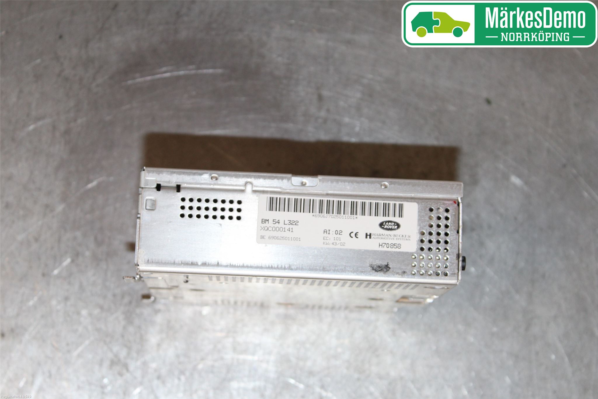 Landrover LAND ROVER RANGE ROVER L322 02-12 Radio