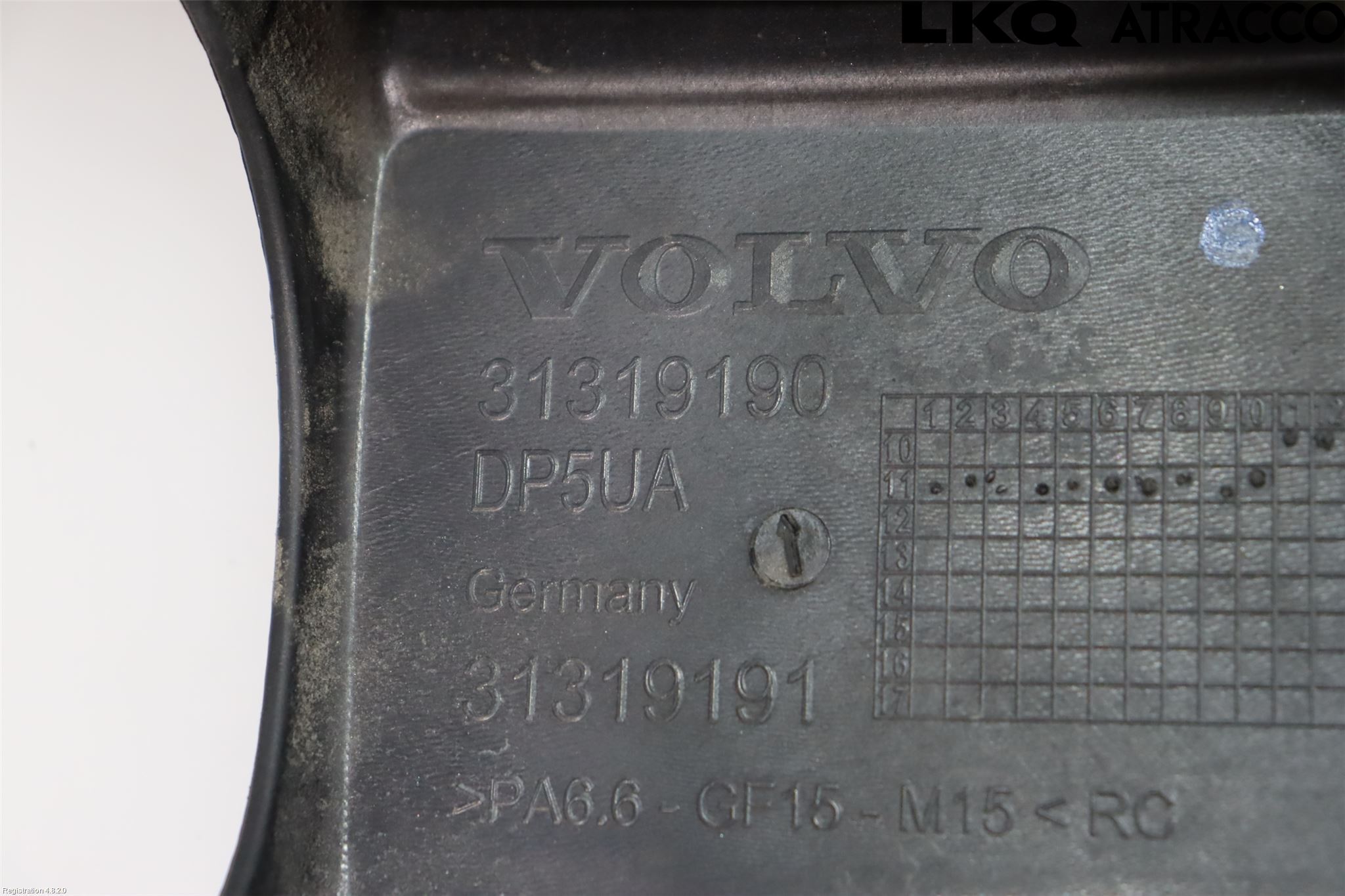 Volvo V60 11-13 Motorkåpa