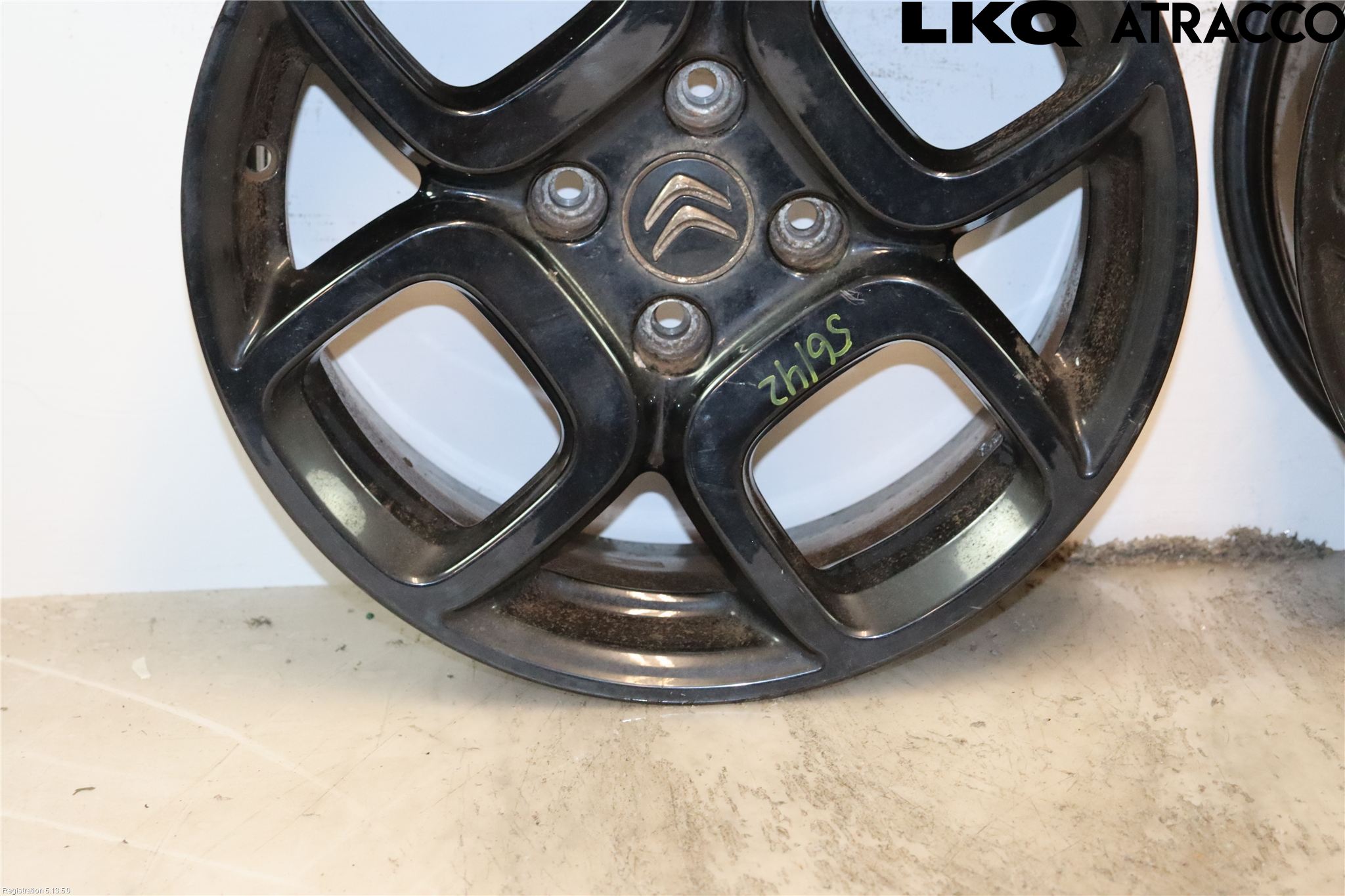 Citroen C4 CACTUS 14-20 Fälgsats Aluminium