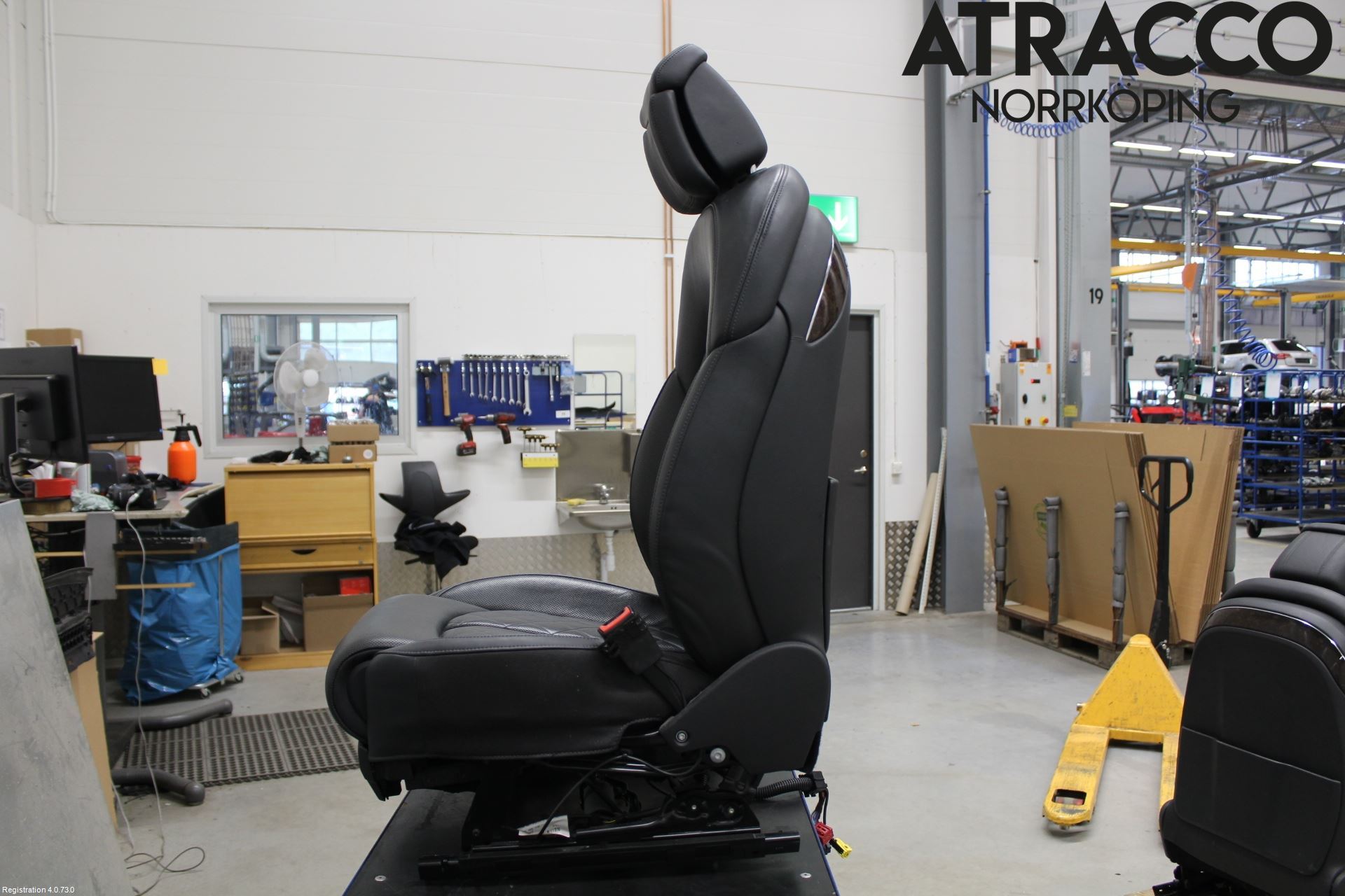 Audi A8/S8 4H 10-17 Inredning Stol Fram Hö