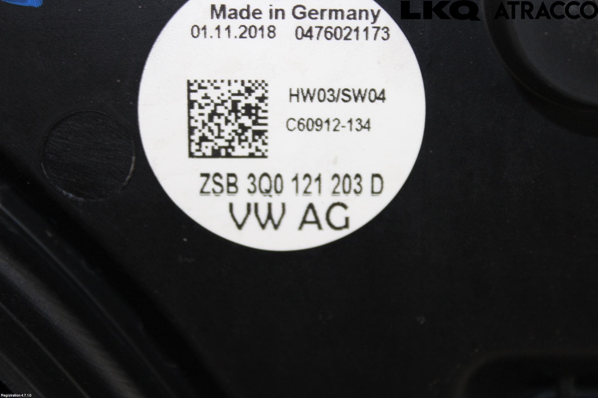 Volkswagen VW TIGUAN 16-24 Kylfläkt El