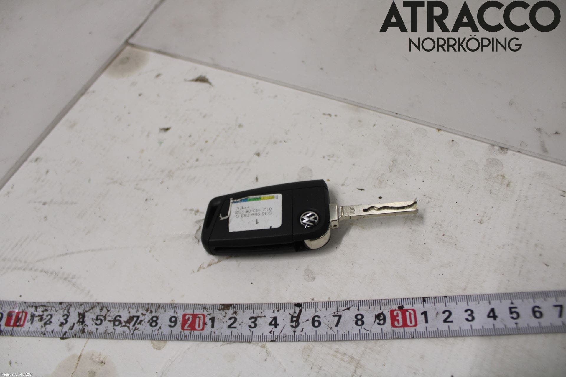 Volkswagen VW POLO 10-17 Fjärrkontroll Larm-Centrallås