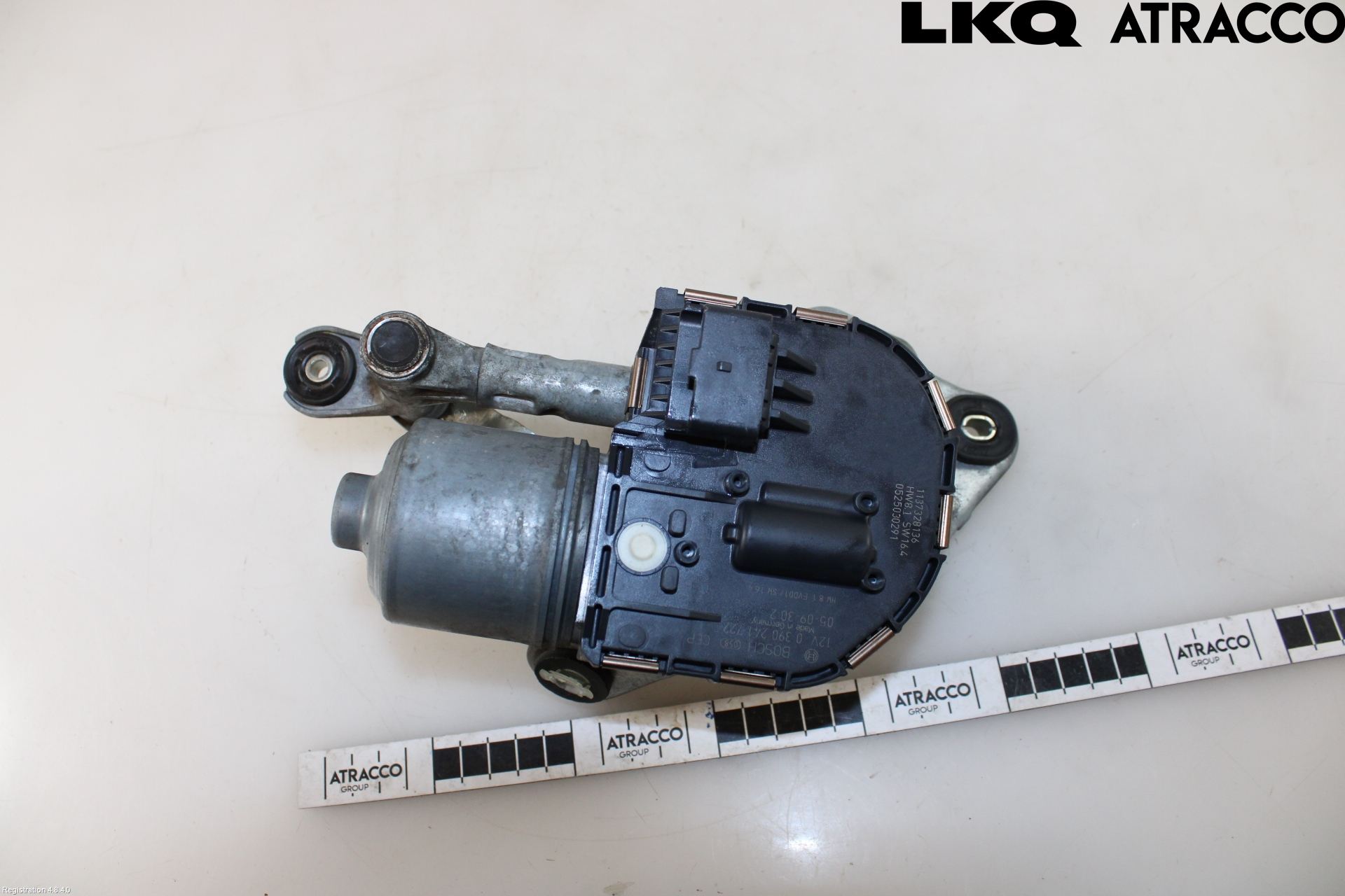 Peugeot 407 Torkarmotor Vindruta