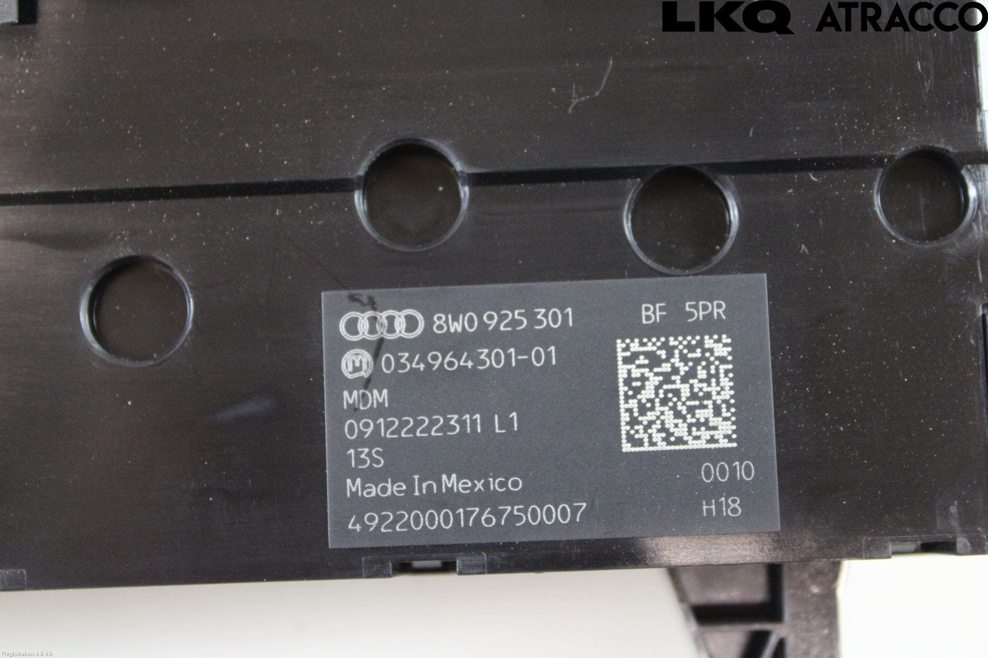 Audi A4/S4 B9 20- Strömställare Multifunktion