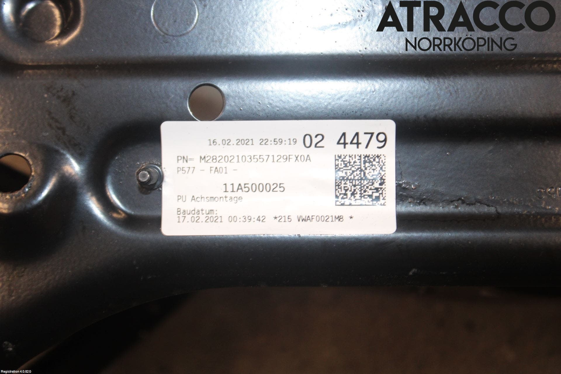 Volkswagen VW ID.4 21- Bakaxelbalk