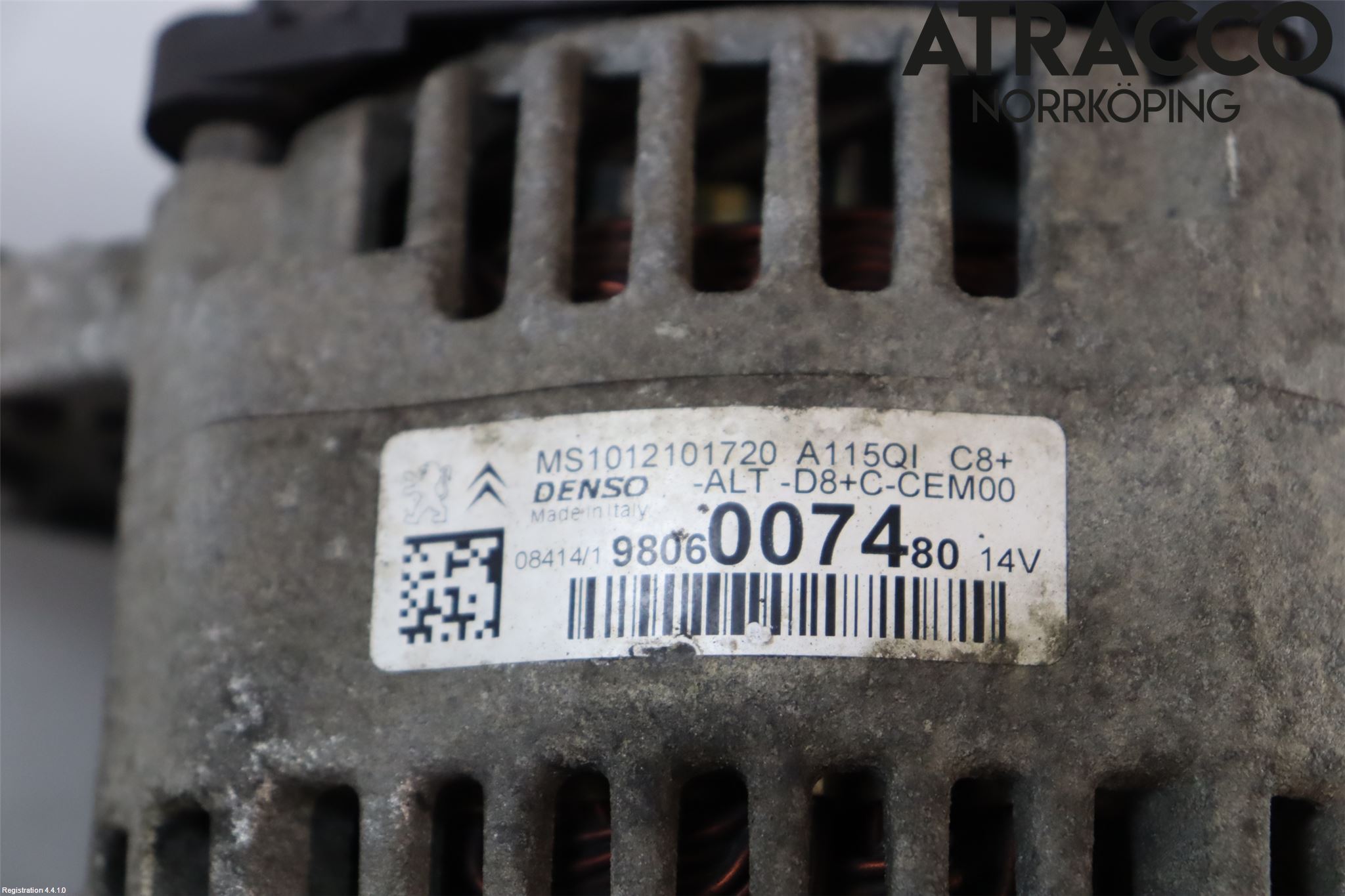 Citroen C3 10-17 Generator